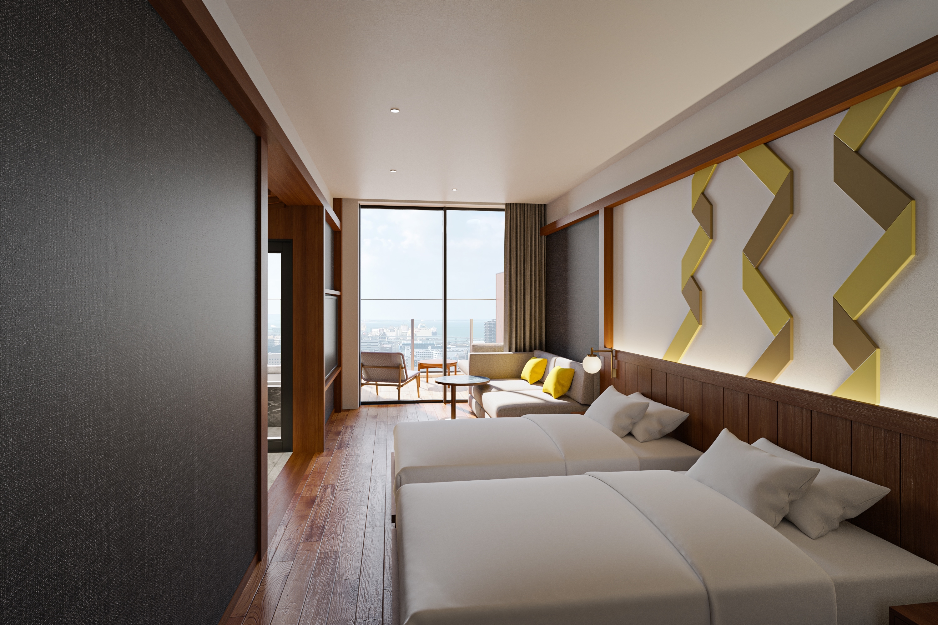 TERRACE TWIN (40㎡ + terrace 13㎡)