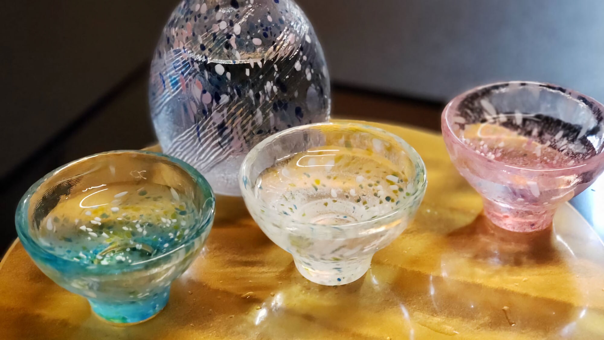 Local sake tasting