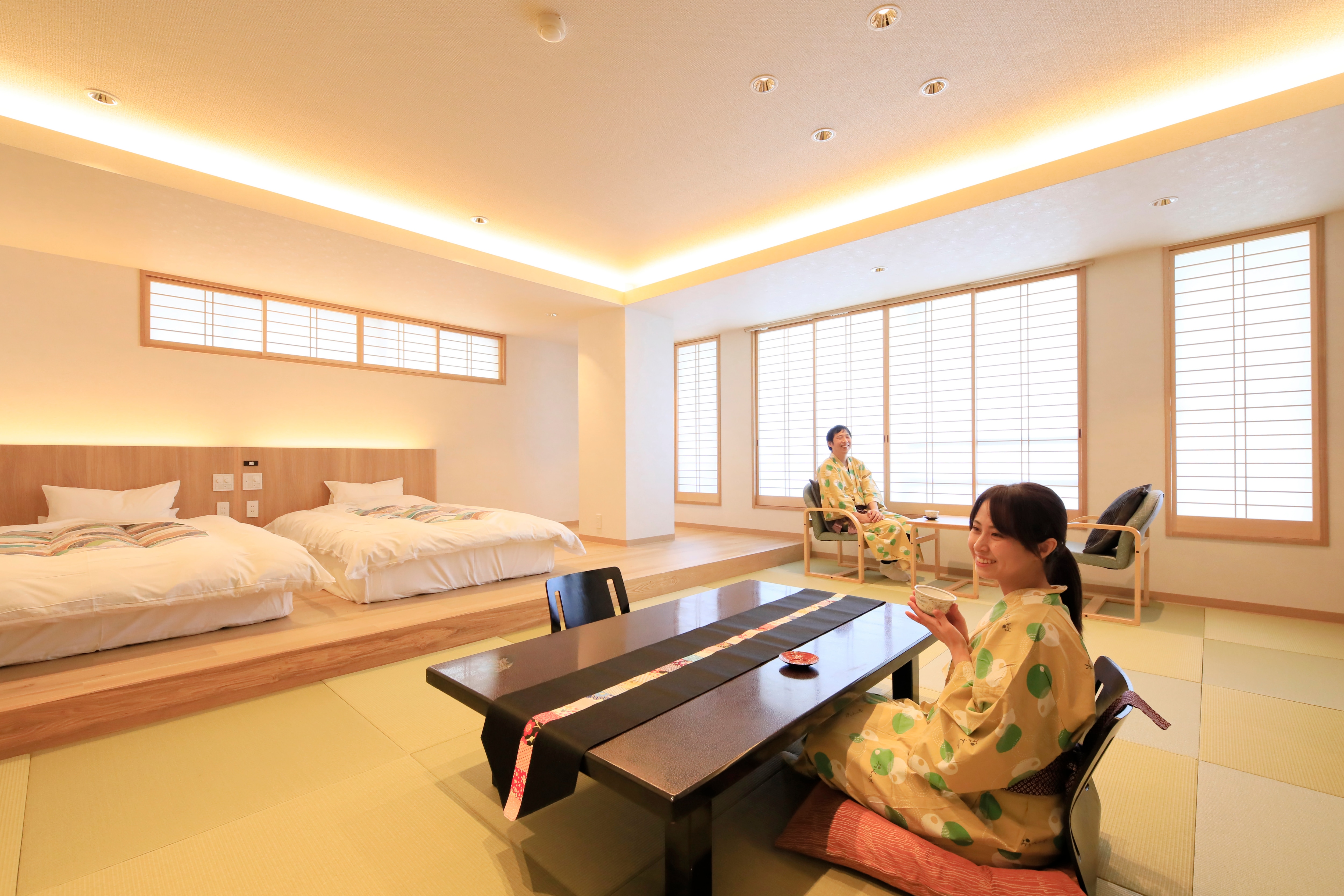 ~ Renovated floor ~ New Japanese-Western style rooms for couples, families, and friends ★