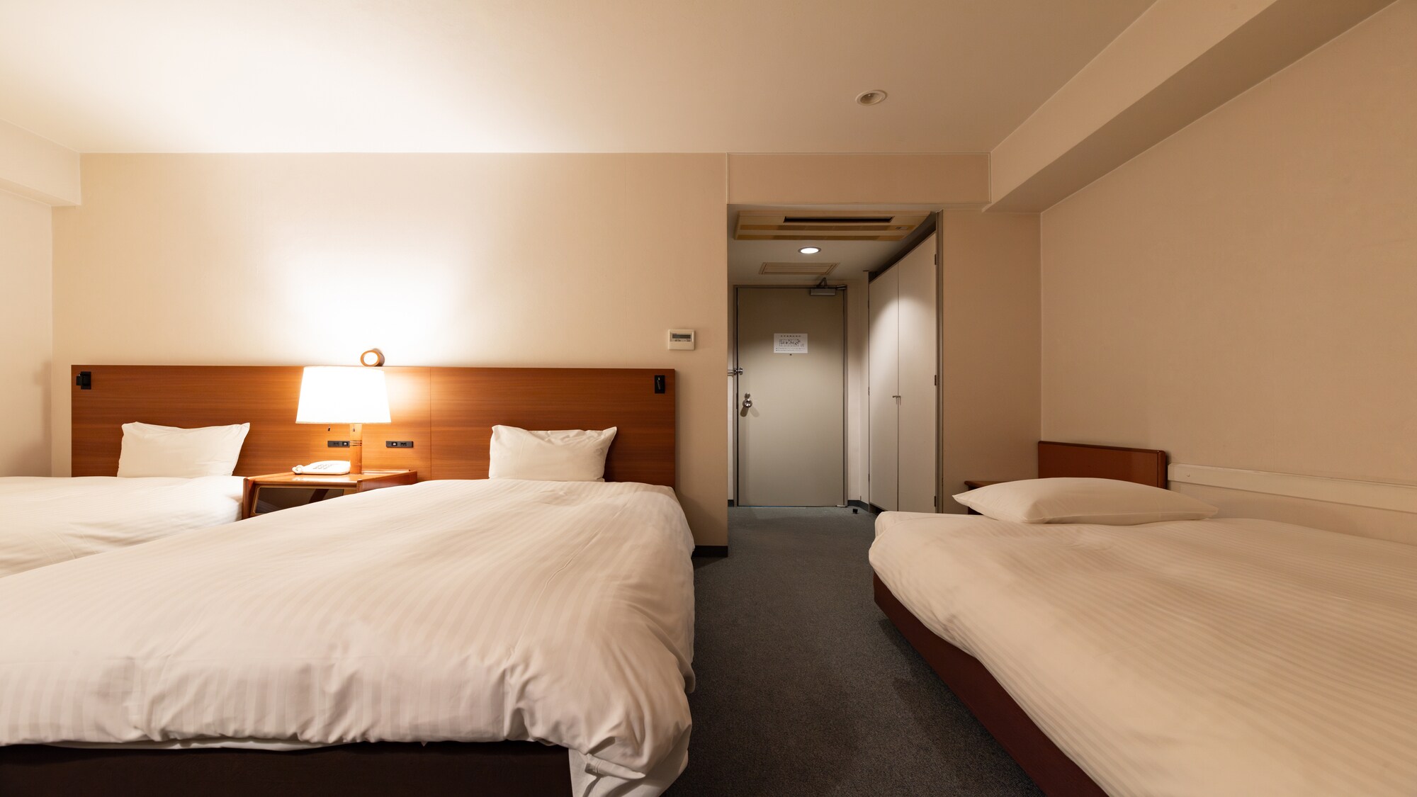 Triple room (2 semi-double beds, 1 extra bed)