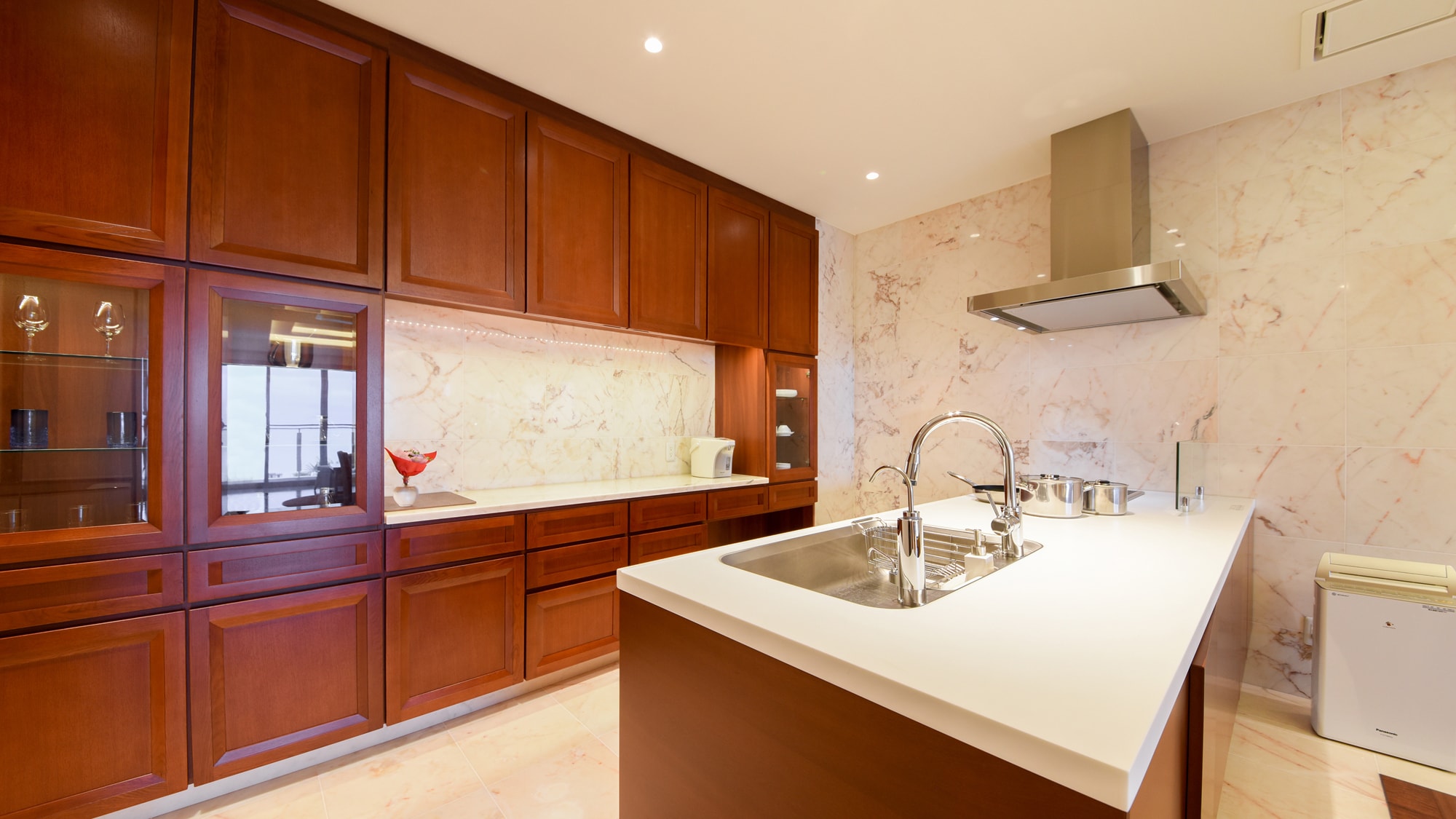 *[Garden view 1st floor 2LDK: kitchen space (example)]