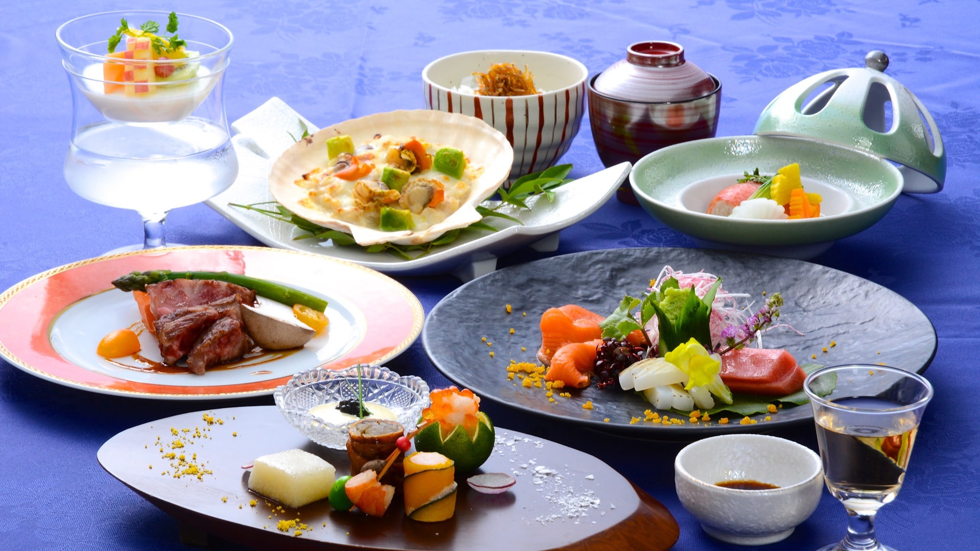 *[Kaiseki example] Enjoy the taste of Izu using seasonal ingredients that change with the seasons.