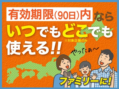 E-tickets that can be used at souvenir shops