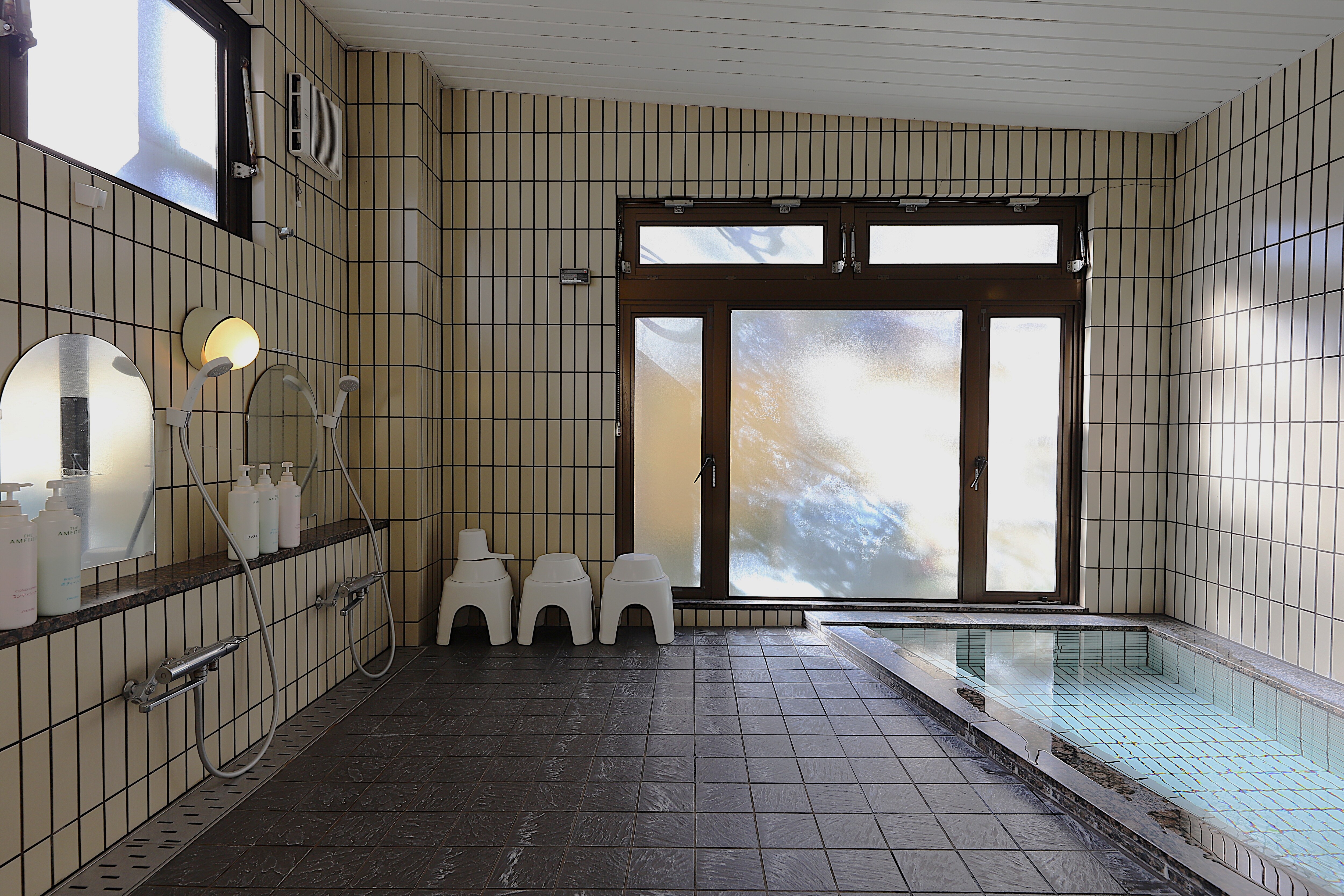 Large communal bath
