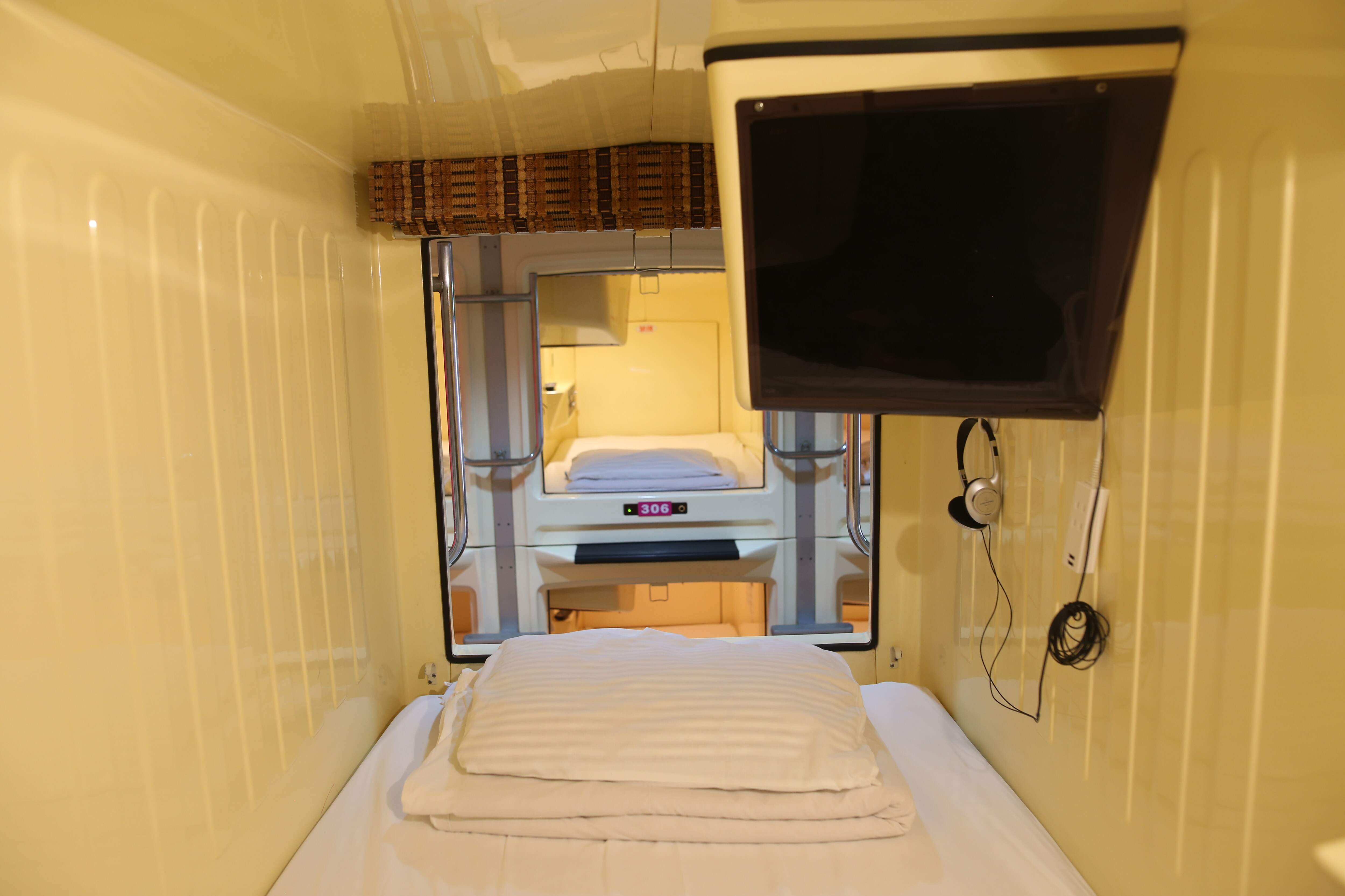Inside the capsule