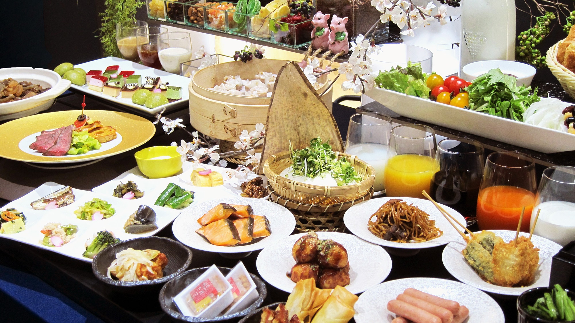 Very popular with word of mouth★80 kinds of breakfast buffet! We also have plenty of local menus unique to Osaka and Kansai♪