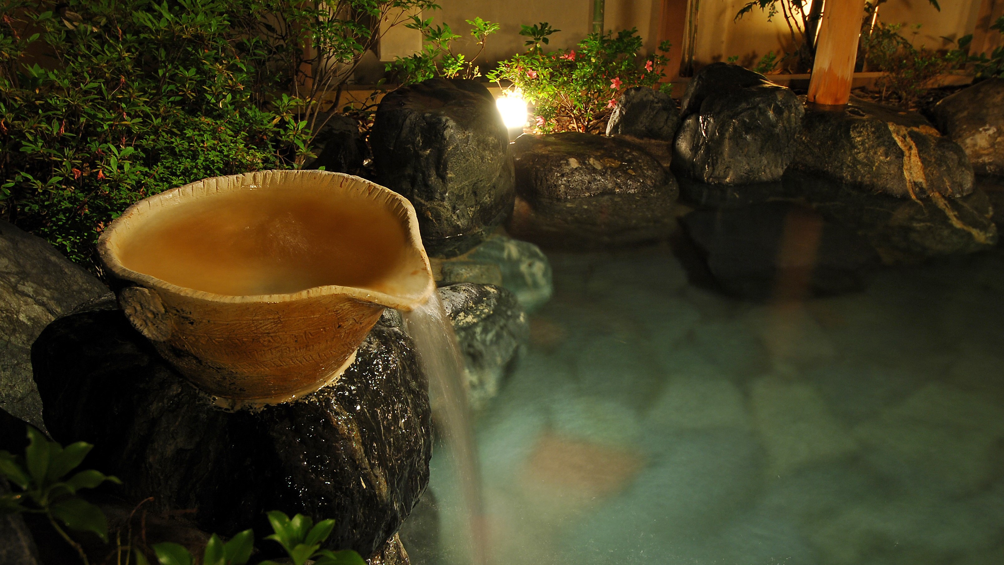 [Garden open-air bath] Tamayura no Yu