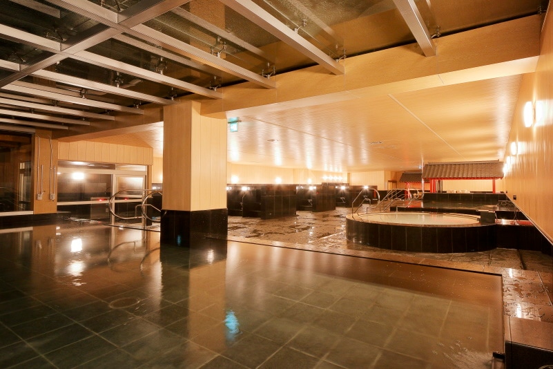 Large communal bath