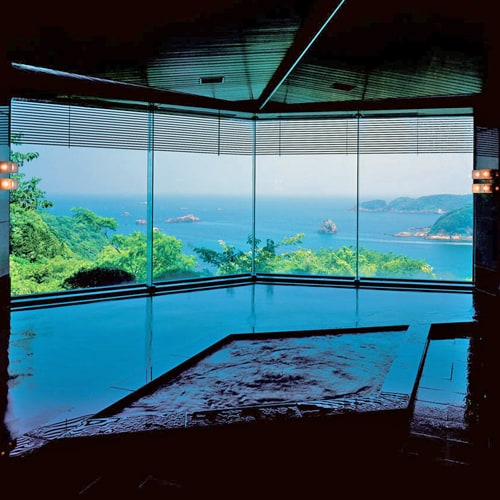 [Kamakura no Yu] Uchiyu: A beautiful seascape spreads out over the window, and you can heal your mind and body with the comfort of bathing in the ocean.