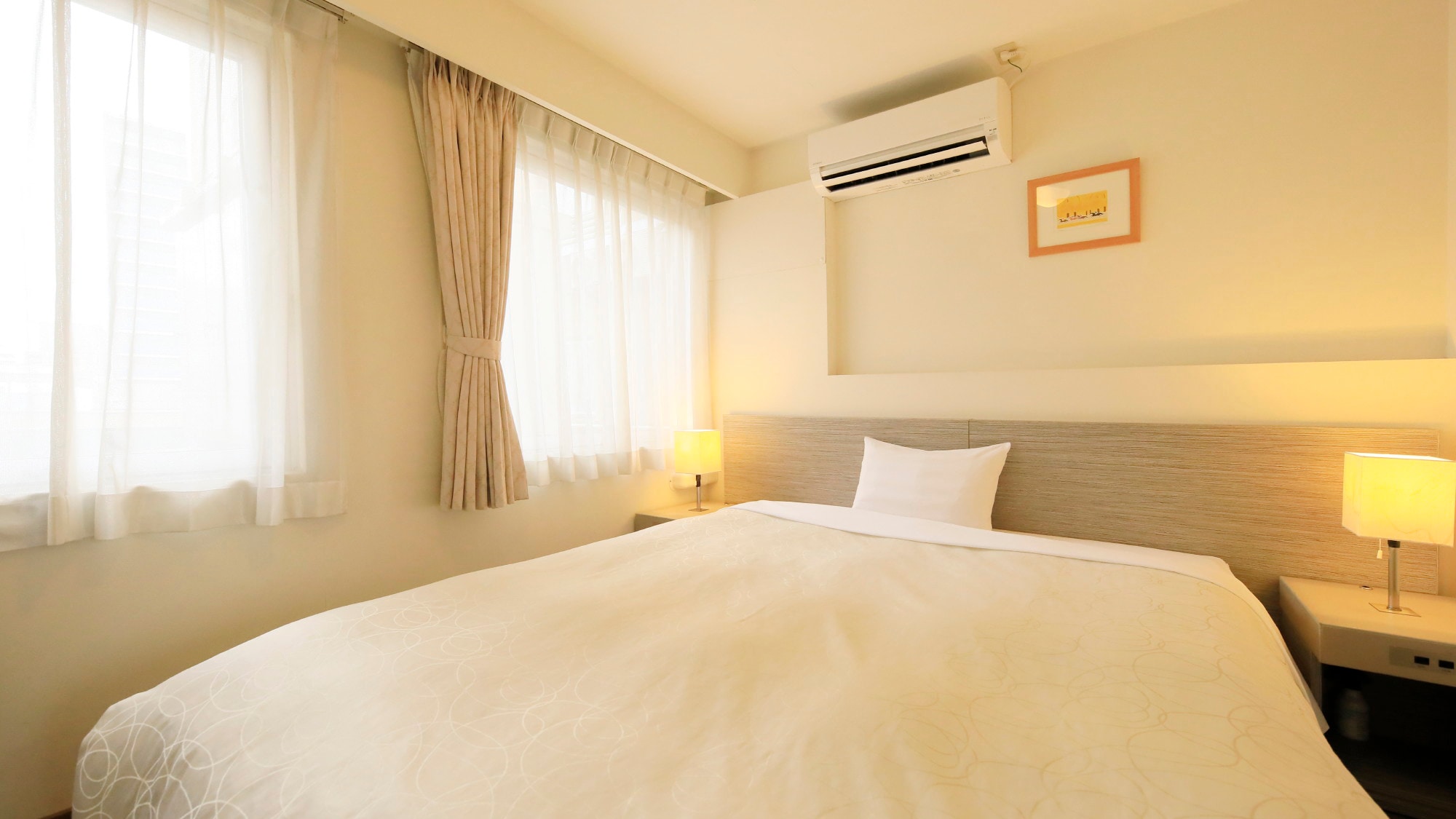 Deluxe single room (example of guest room)