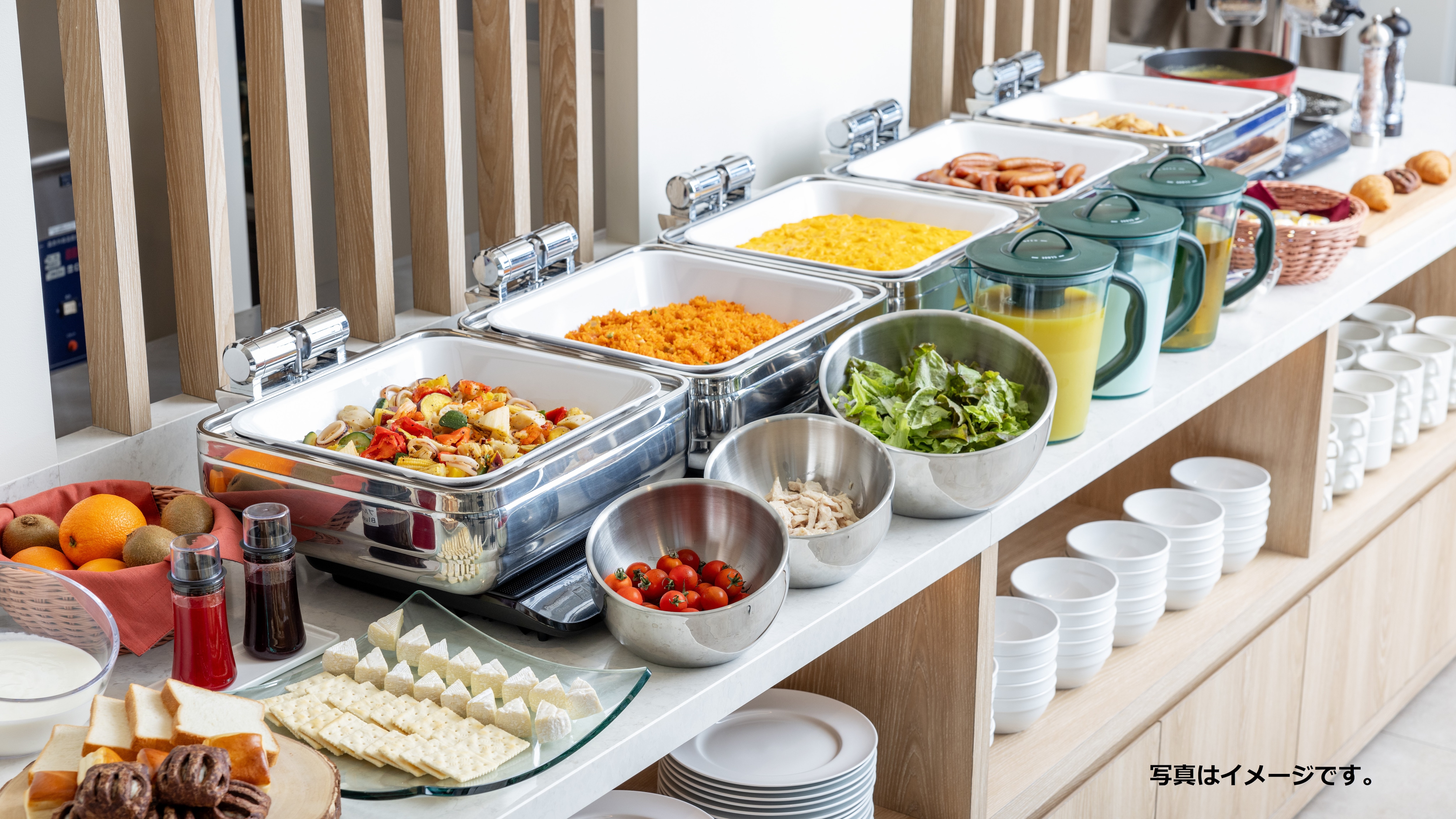 조식 뷔페 이미지