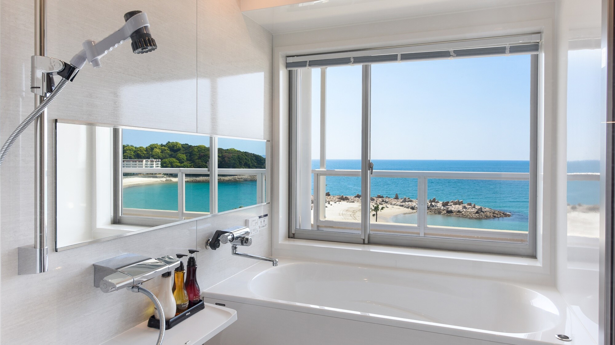 *[Nami no Aya premium room with sea view Mirabus] Mirabus Airless Jet