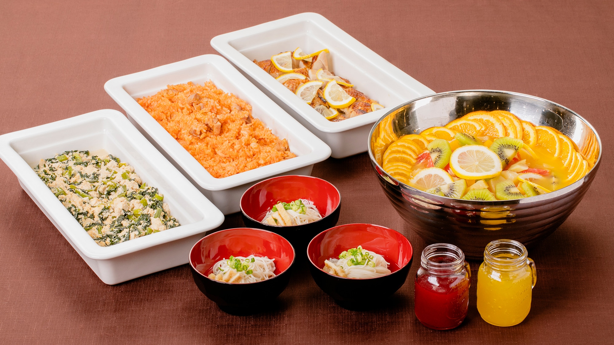 [Breakfast] You can also enjoy the local menu