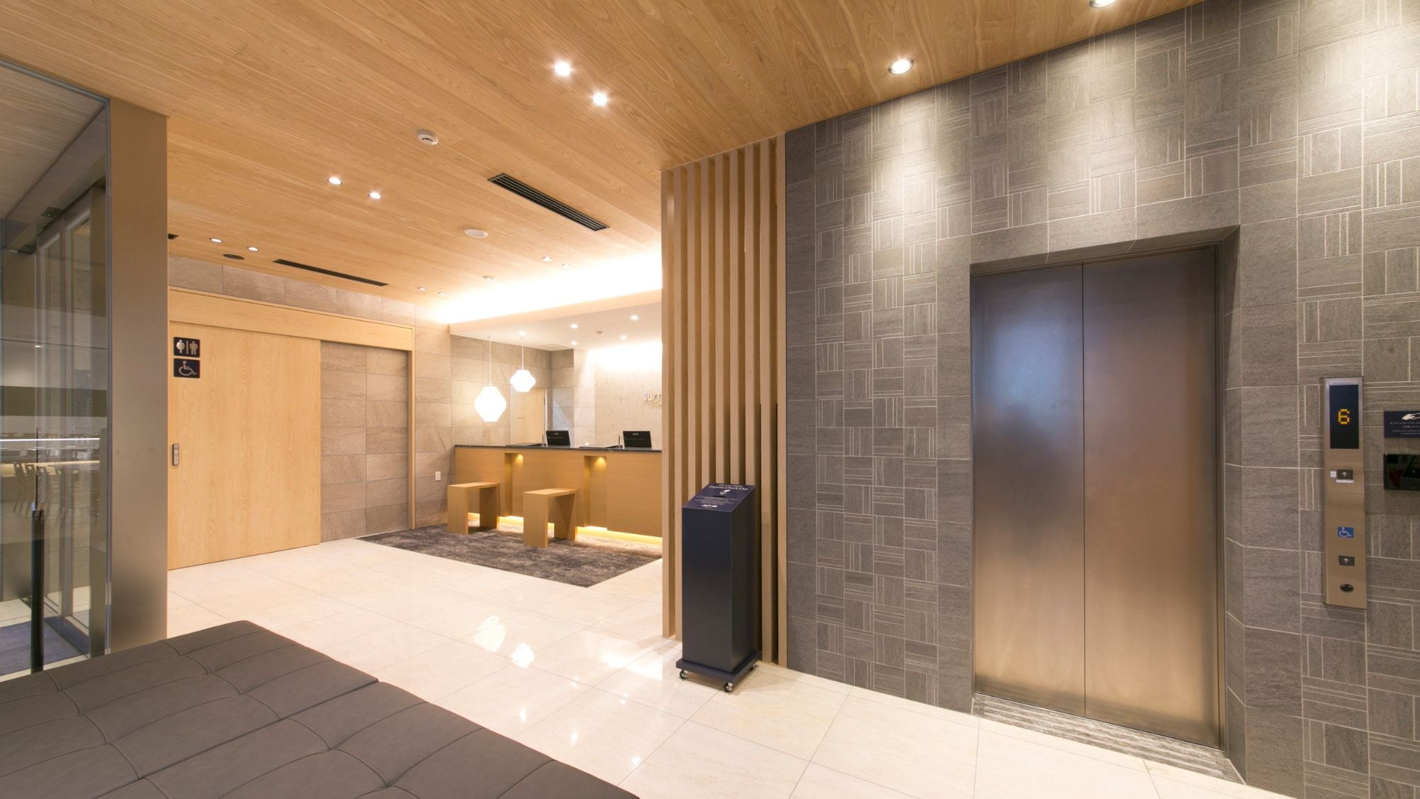 ◆Fasilitas dalam ruangan｜Aula 1F/Elevator