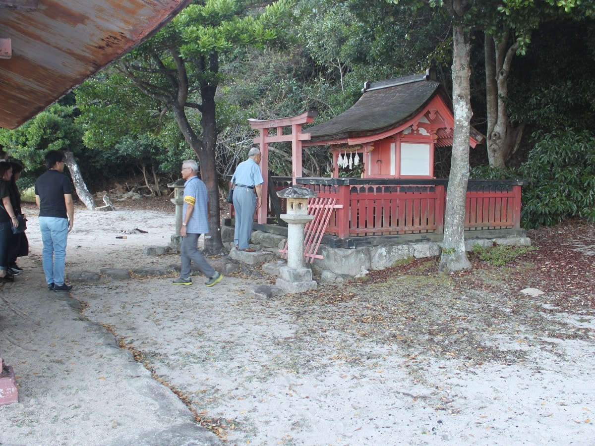 Seven-port tour: Aonoriura Shrine