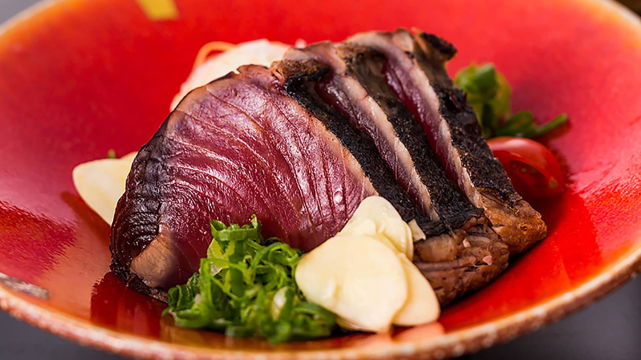 Tosa's specialty! Bonito tataki