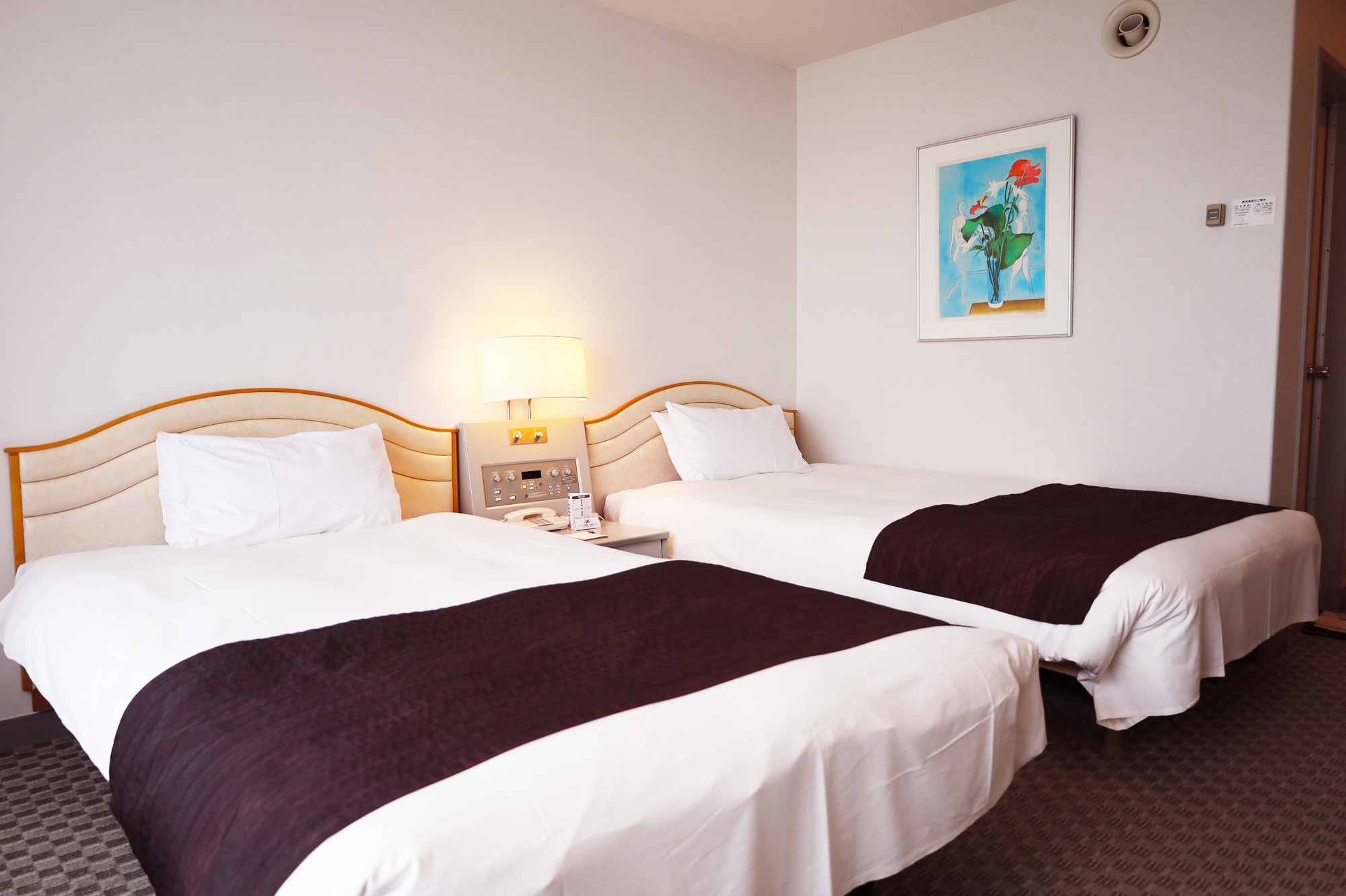 Twin room (Area: 28.0㎡/Bed size: Width 110cm×Length 195cm)
