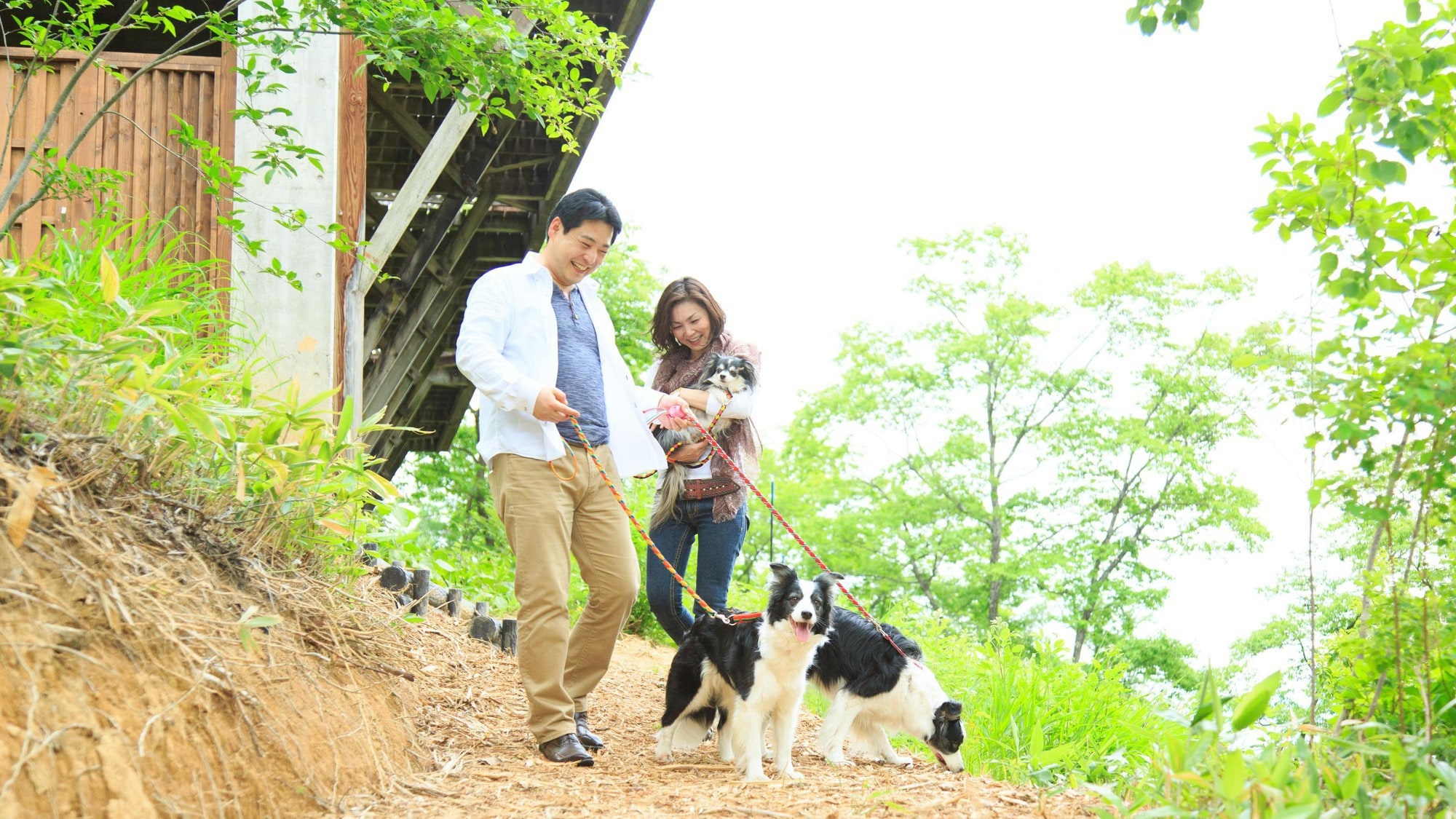 ■享受與愛犬散步的樂趣■
