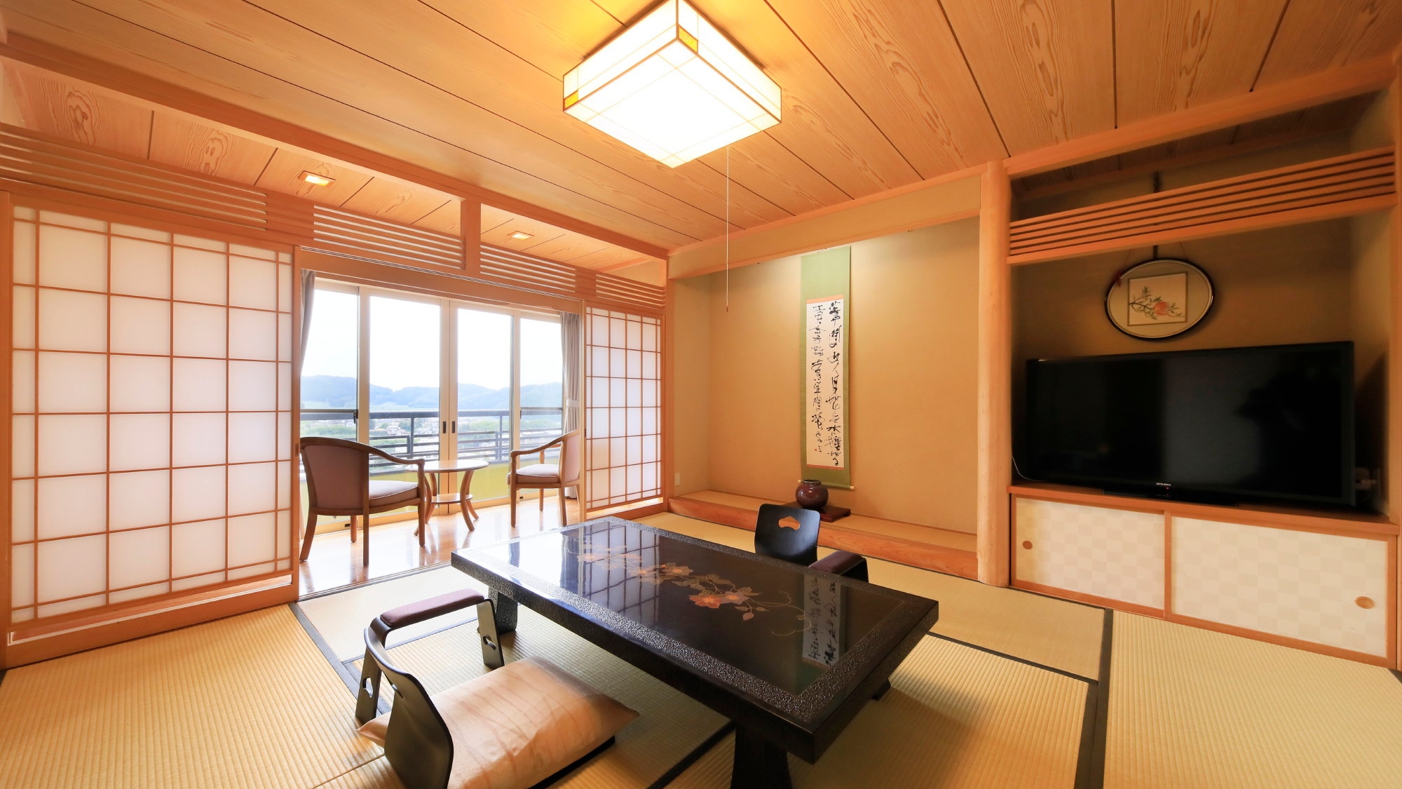 Kamar bergaya Jepang dengan pemandian terbuka [Ruang Kecantikan]