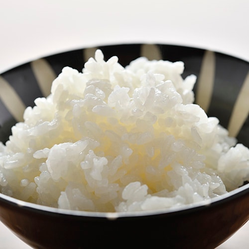 Breakfast: Koshihikari rice from Uonuma