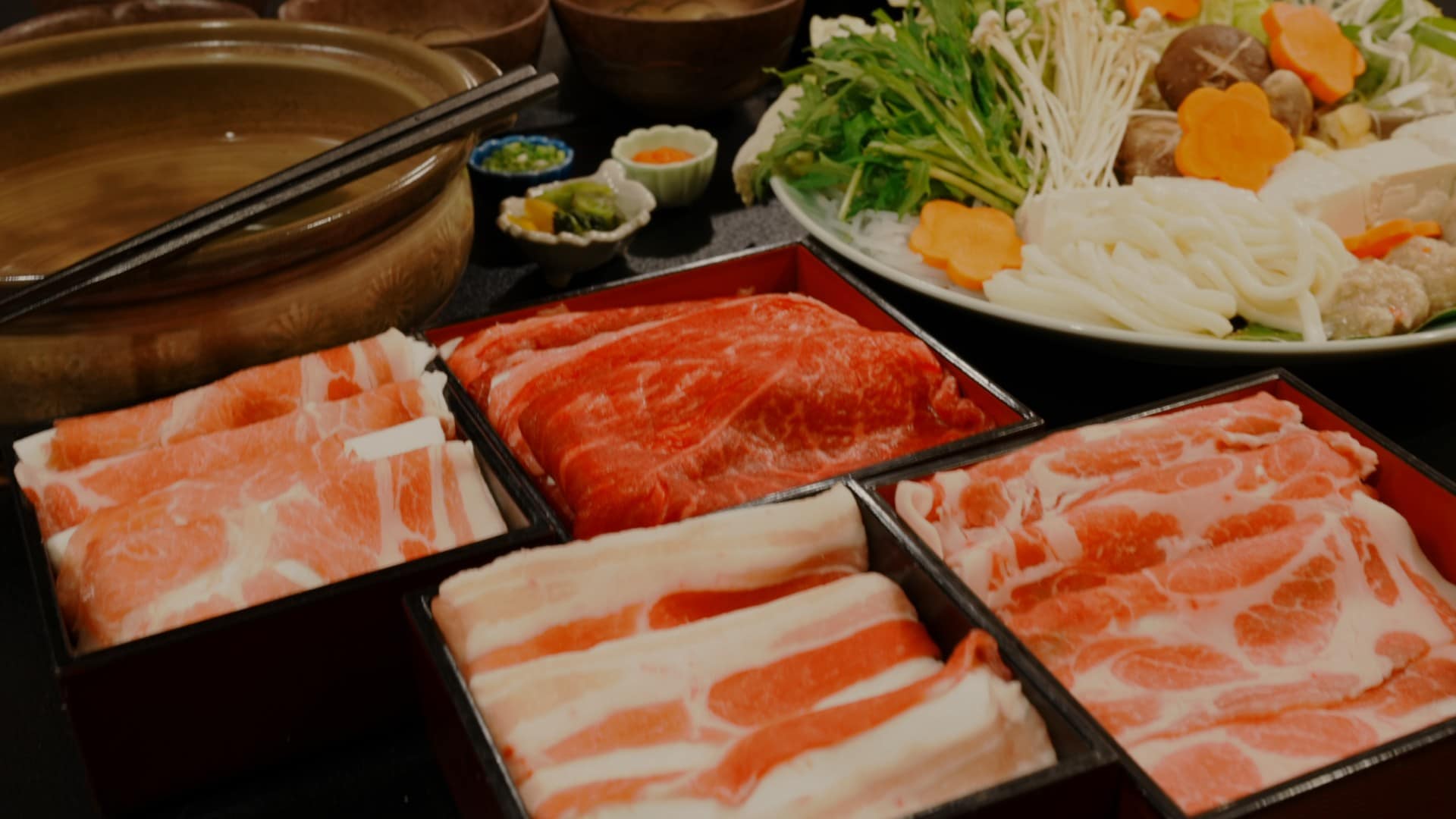 Yugo Hana Yagi Shabu-shabu Set