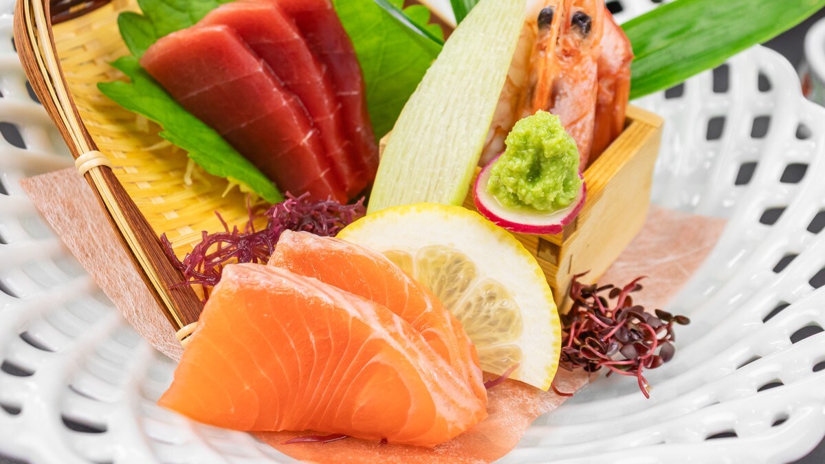 September/October 2025 Menu Example (Sashimi)