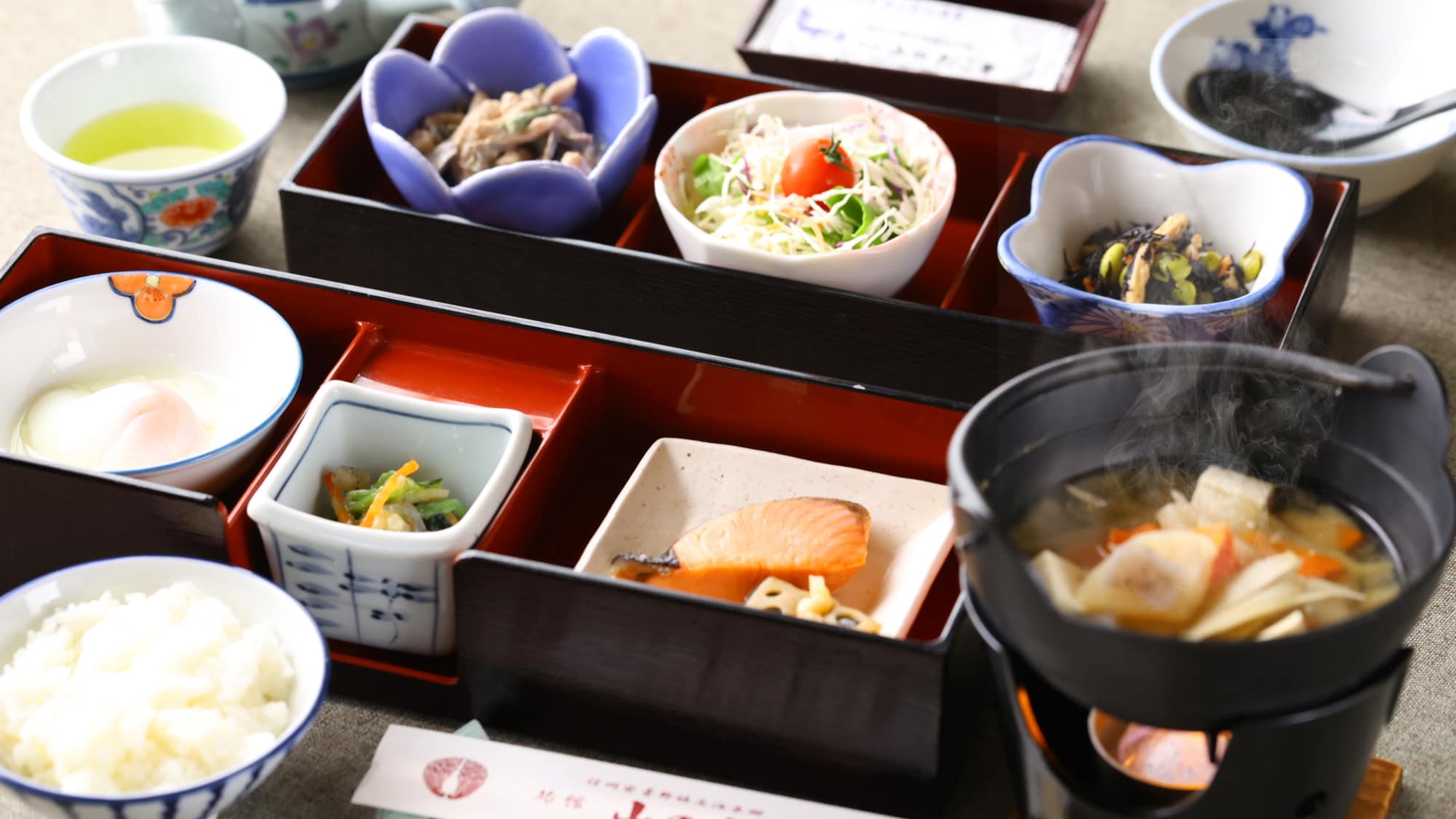 【早餐】以安曇野越光米為主的日式早餐