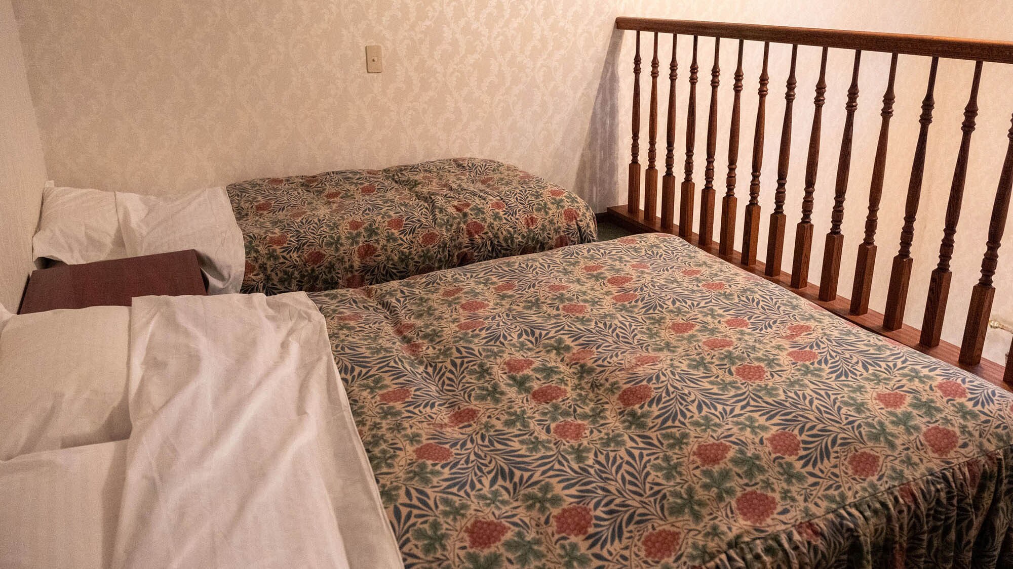 • [New Wing Maisonette Family Room] Equipped with a single and a double bed (※Image may vary depending on the room)