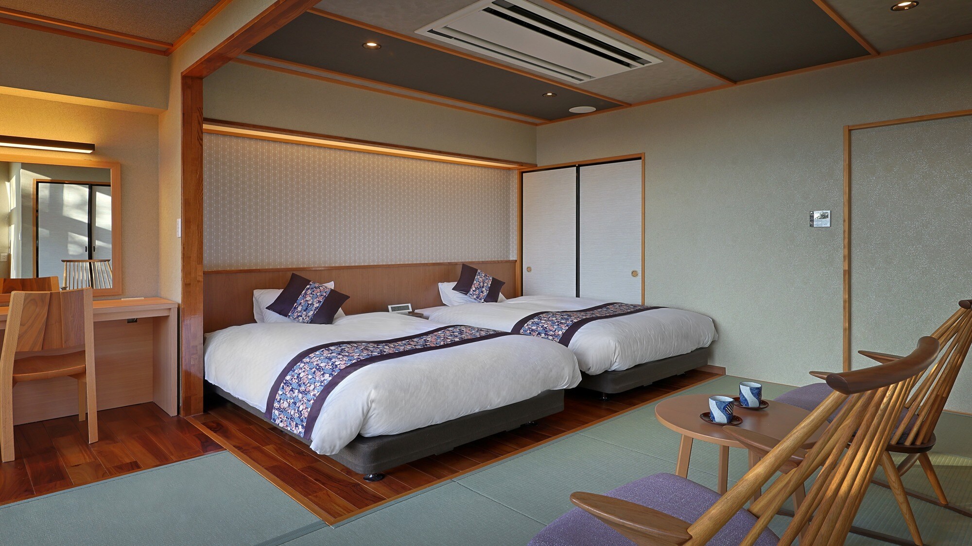 [101 Purple] Modern Japanese-Western room