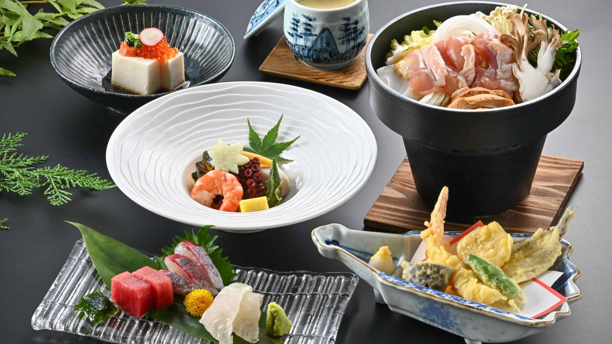 Dinner example | Ten people, ten different kaiseki