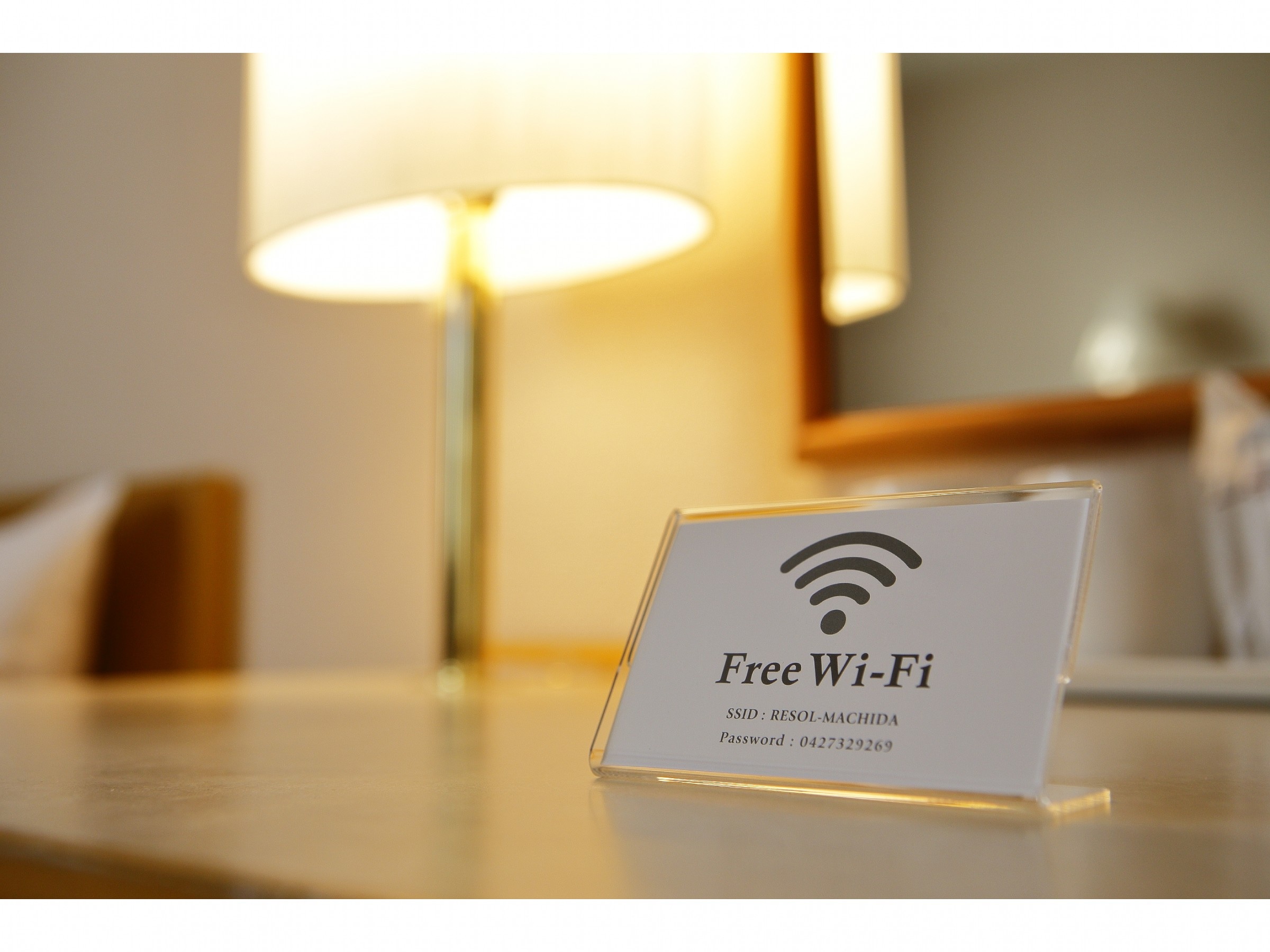 Wi-Fi is available in all rooms