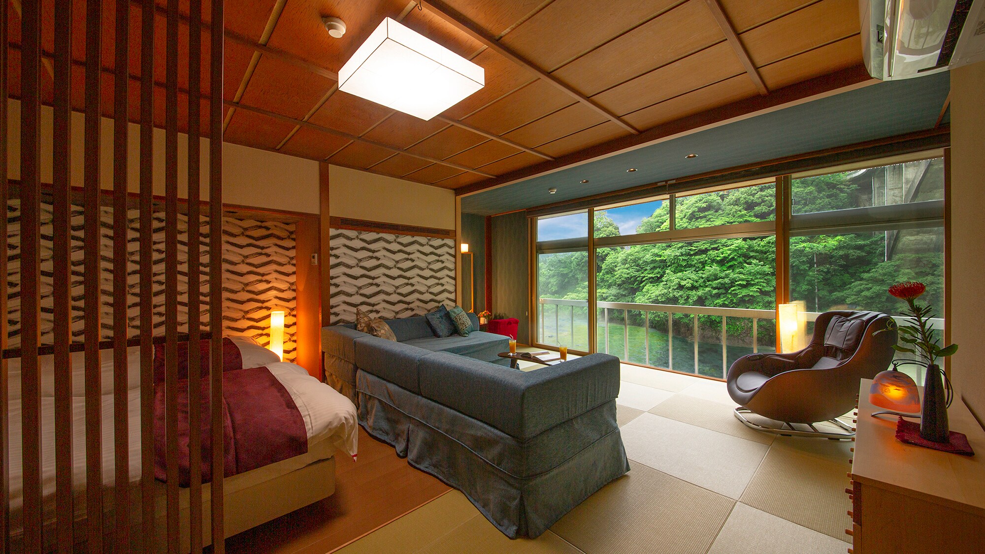 [2020◇NEW OPENING] River side◇Rooms with open-air baths