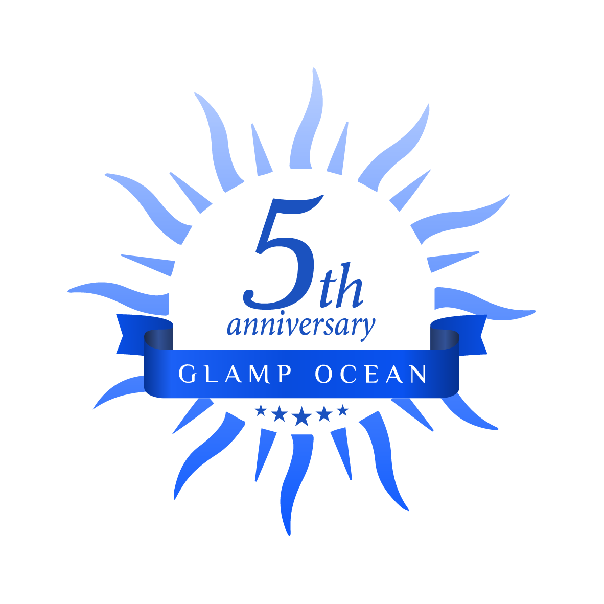 5周年ロゴ
