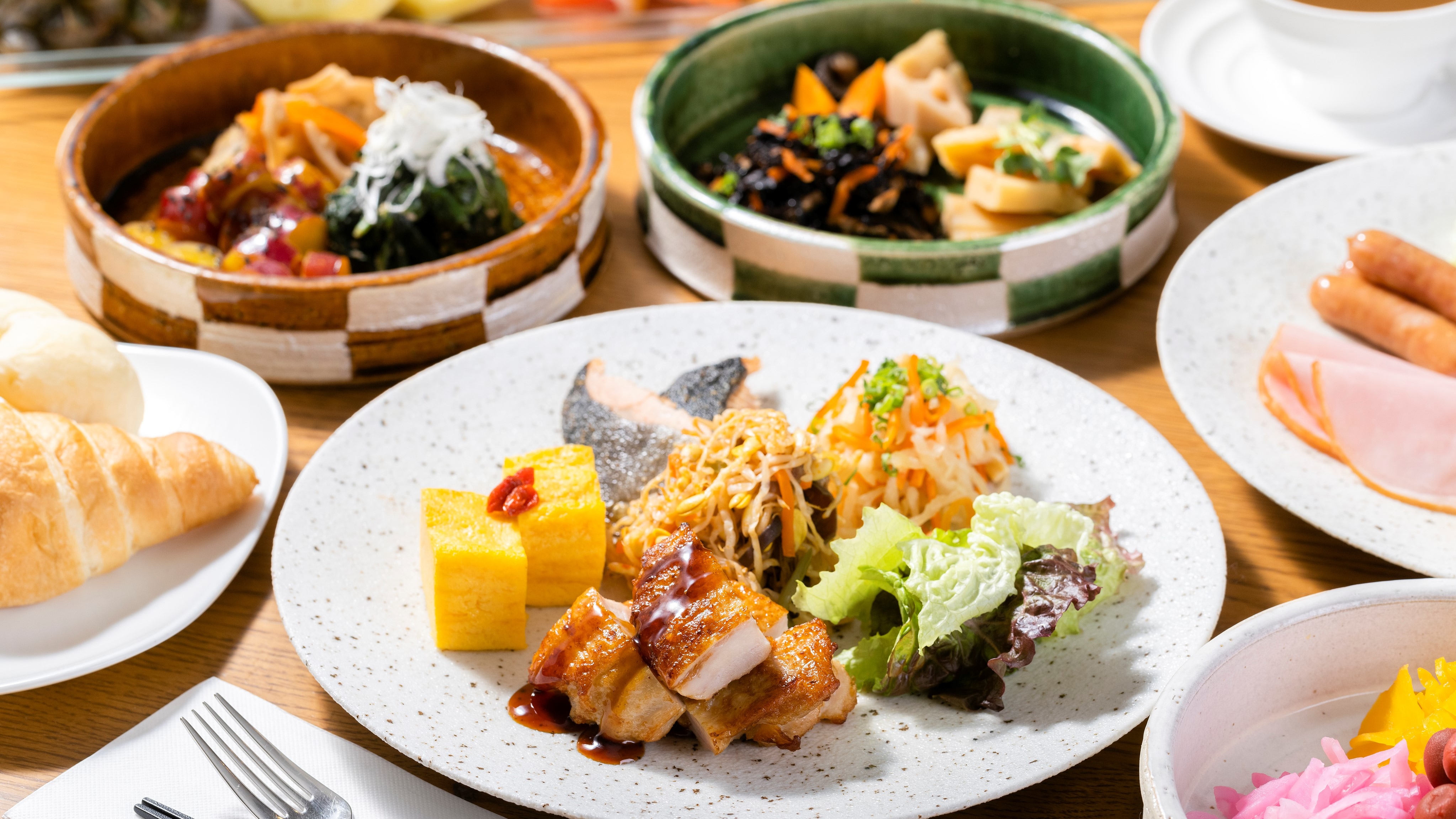 【早餐】日西式自助餐（例）
