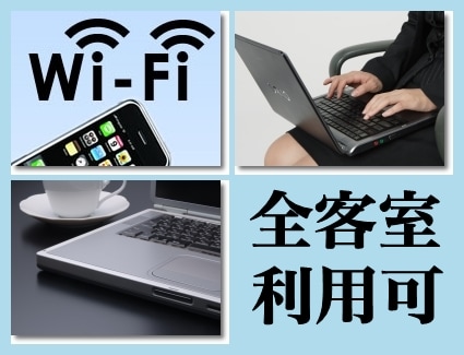 Wifi (wireless LAN) available in the rooms!