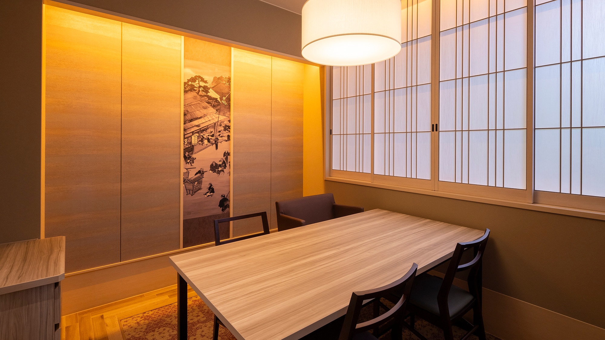 [Bettei Torabay] Enjoy breakfast and dinner in your room with in-room dining. Always be with your dog.