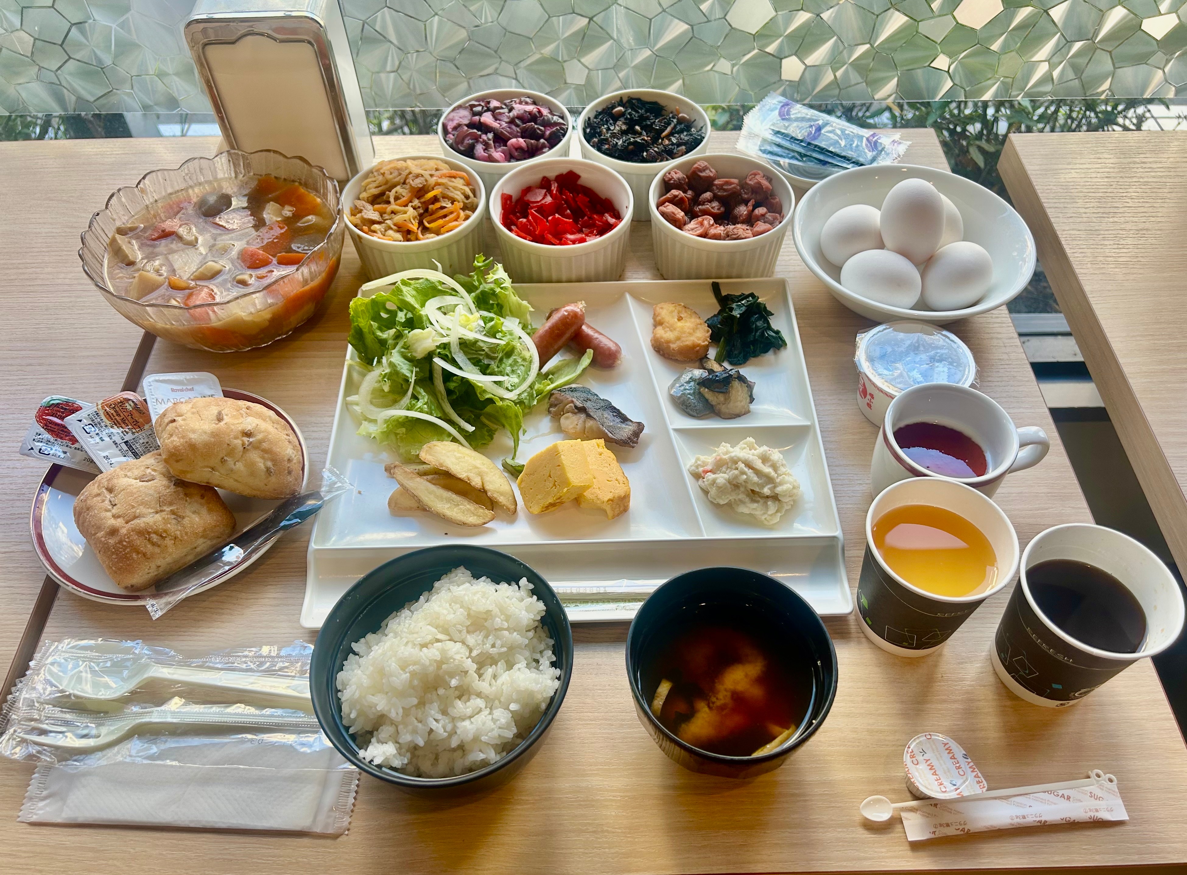 Breakfast buffet