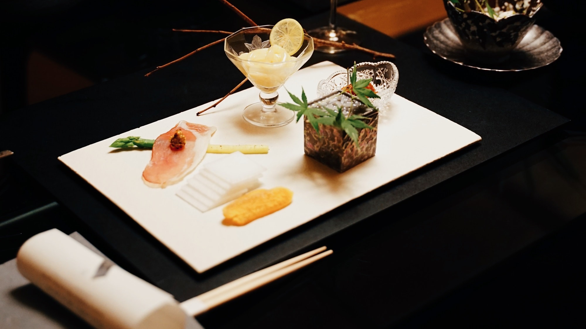 *晚餐範例（開胃菜圖片）