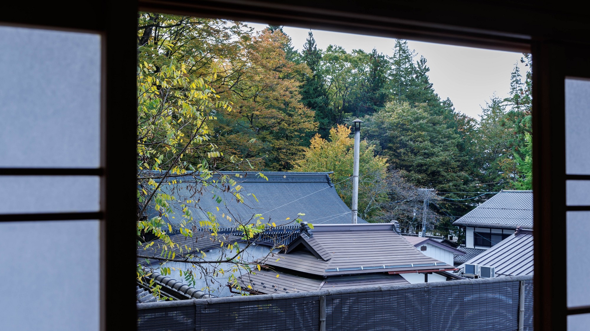 ■ [Kinpa, Kujaku, Hagoromo] 13 tatami Japanese-style room + wide veranda, example of a view (Room orientation and view will be decided by the hotel)