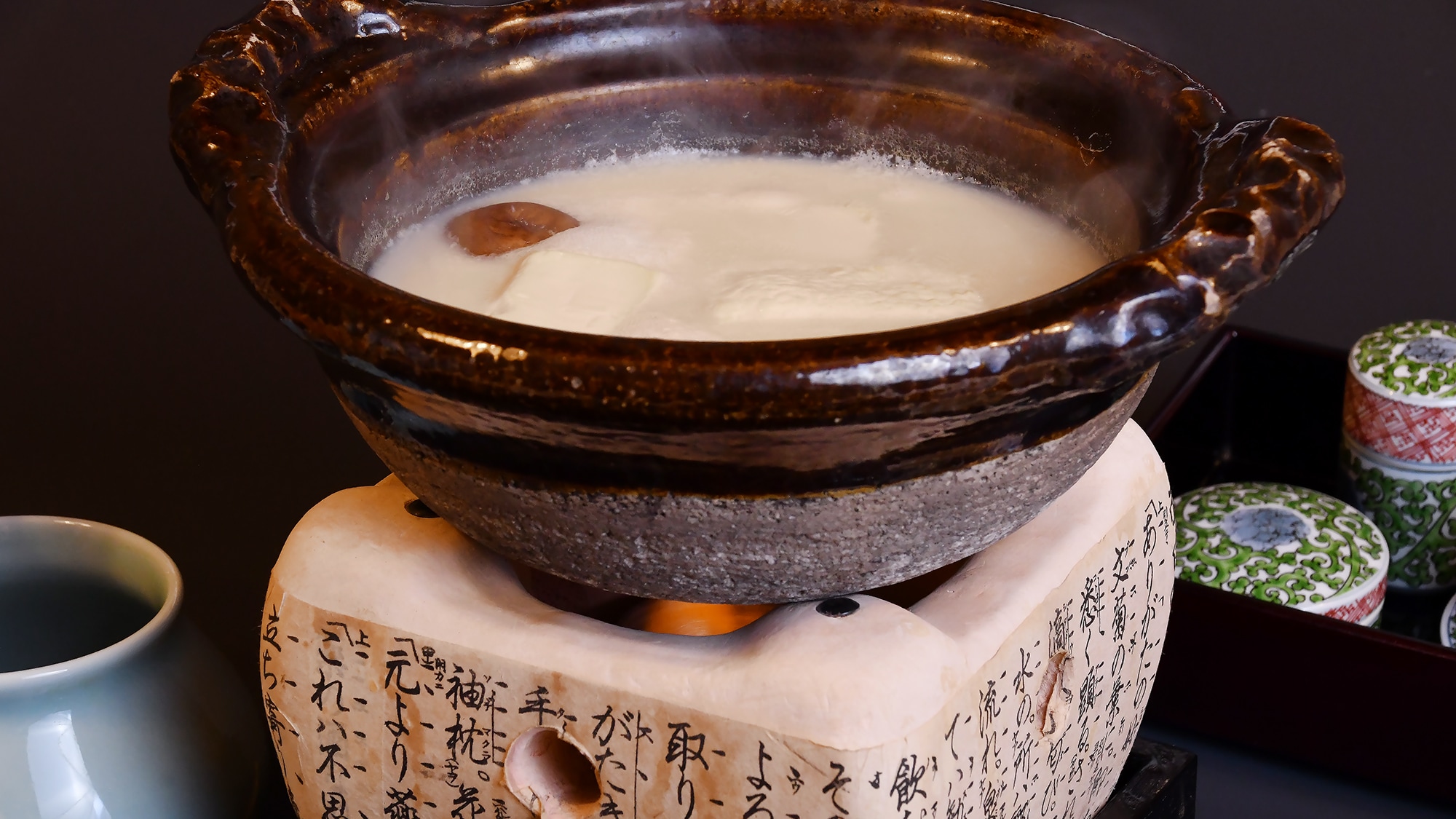 [Breakfast] Hot spring tofu is also included