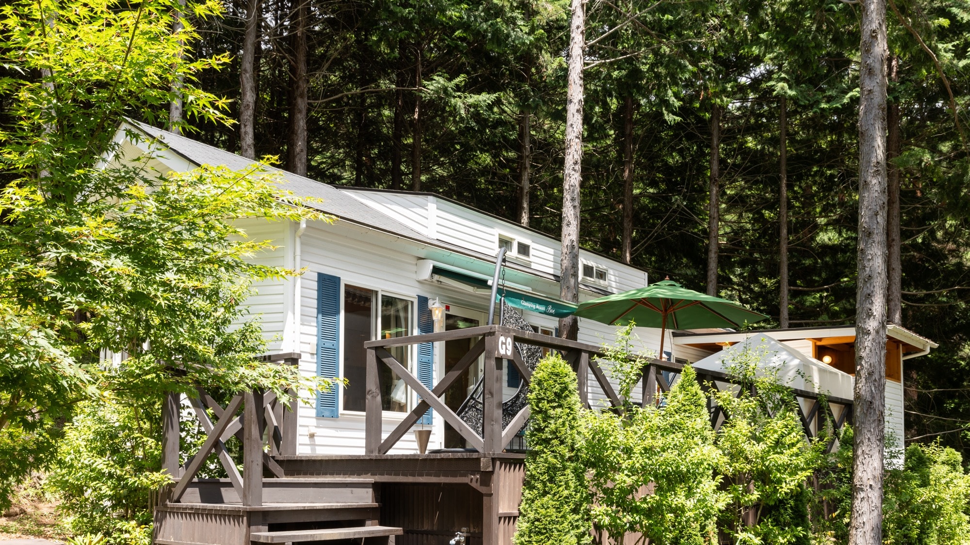 [Glamping cottage with private open-air bath] Exterior -- Up to 4 people