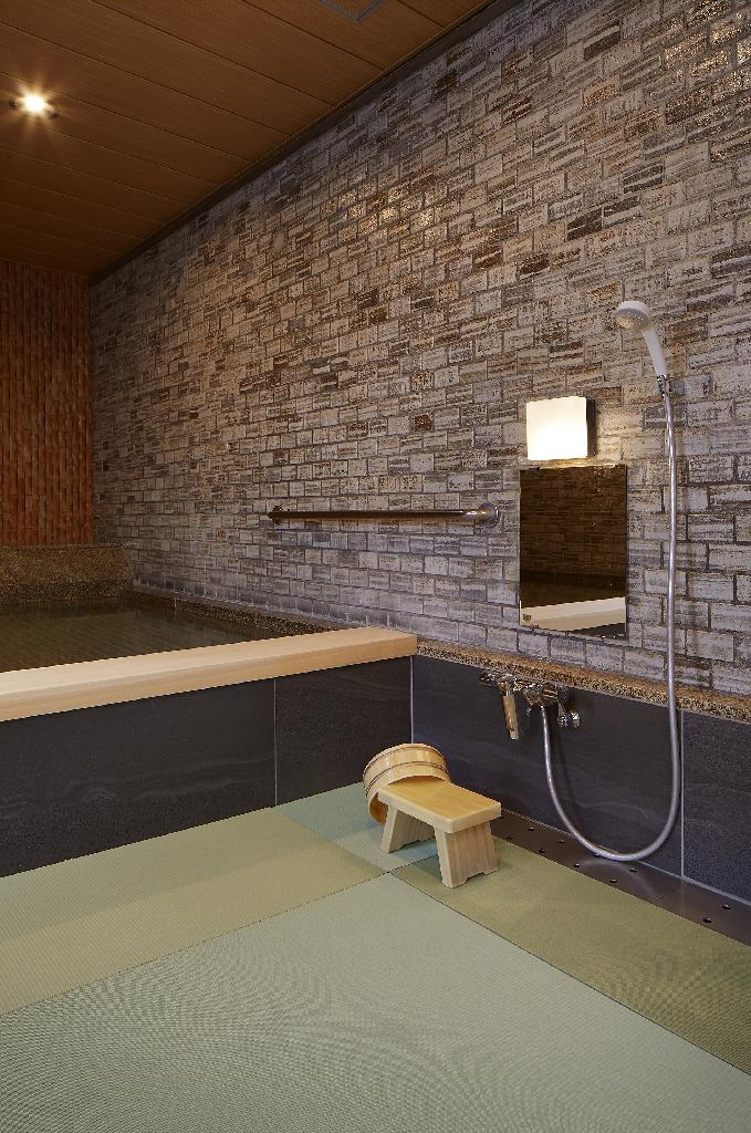 [Wa no Yu] A tatami-matted bath