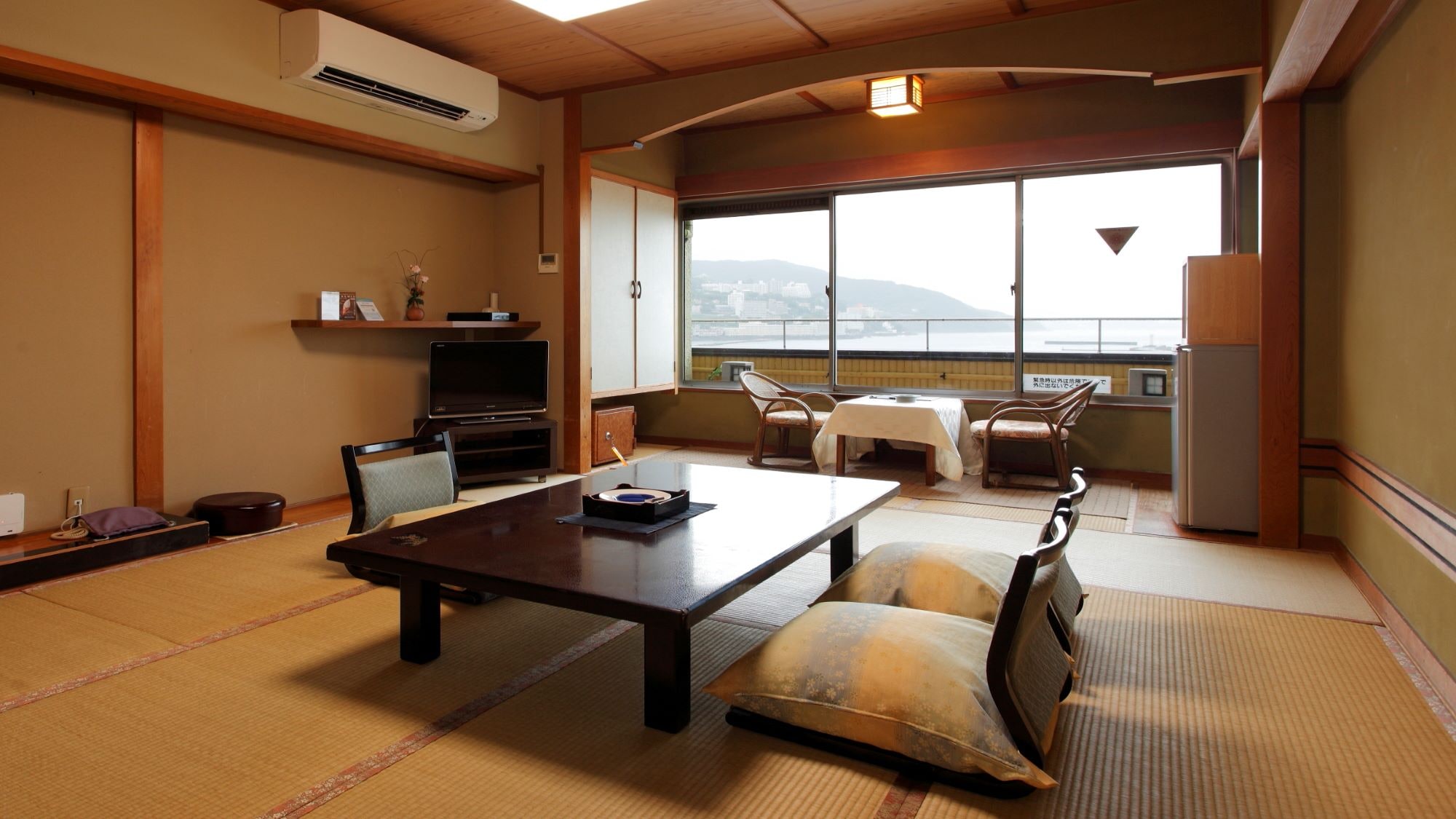 바다가 보이는 일본식 방 10 다다미 「하나 히데칸」의 방