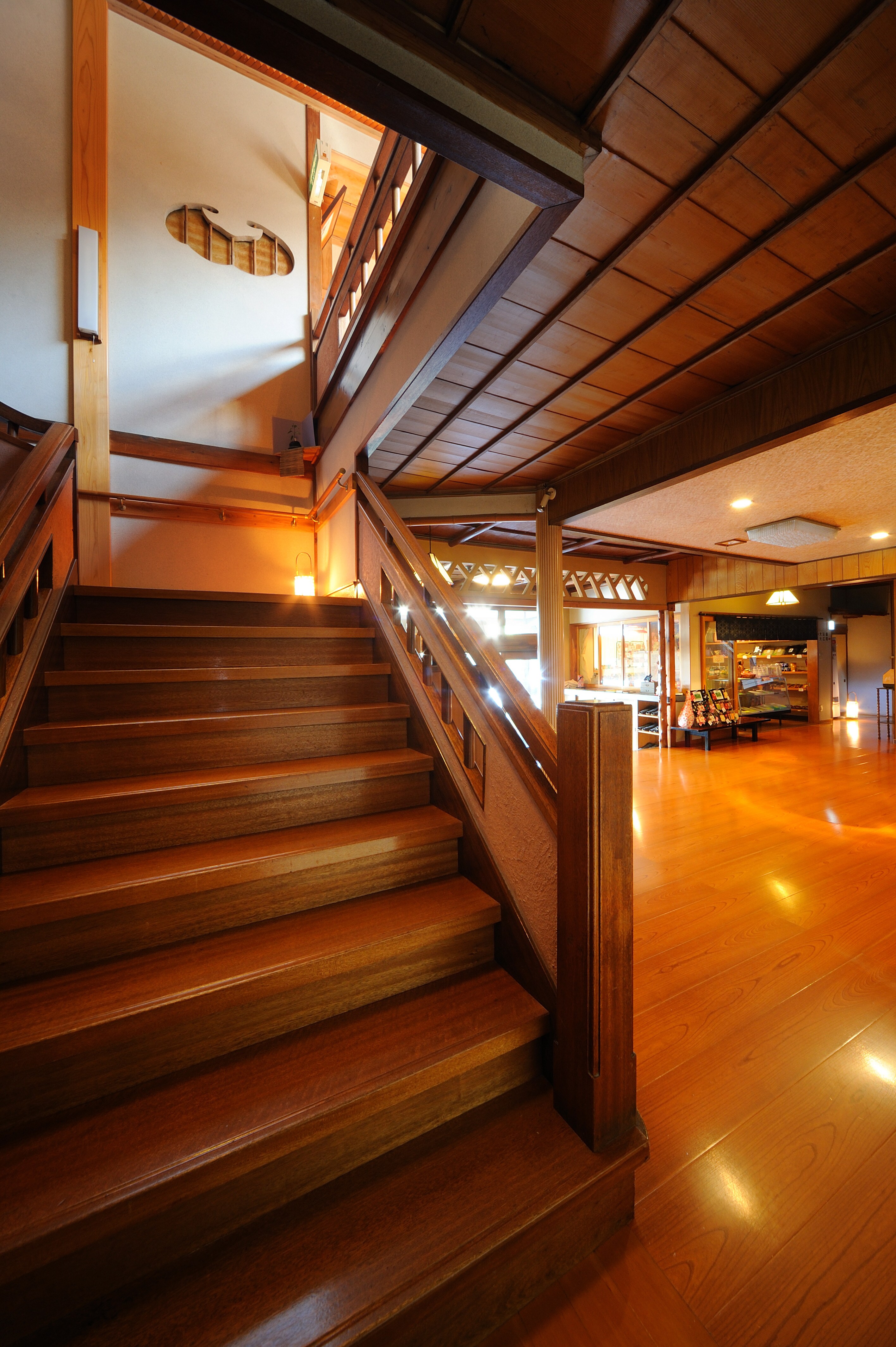 A quaint staircase