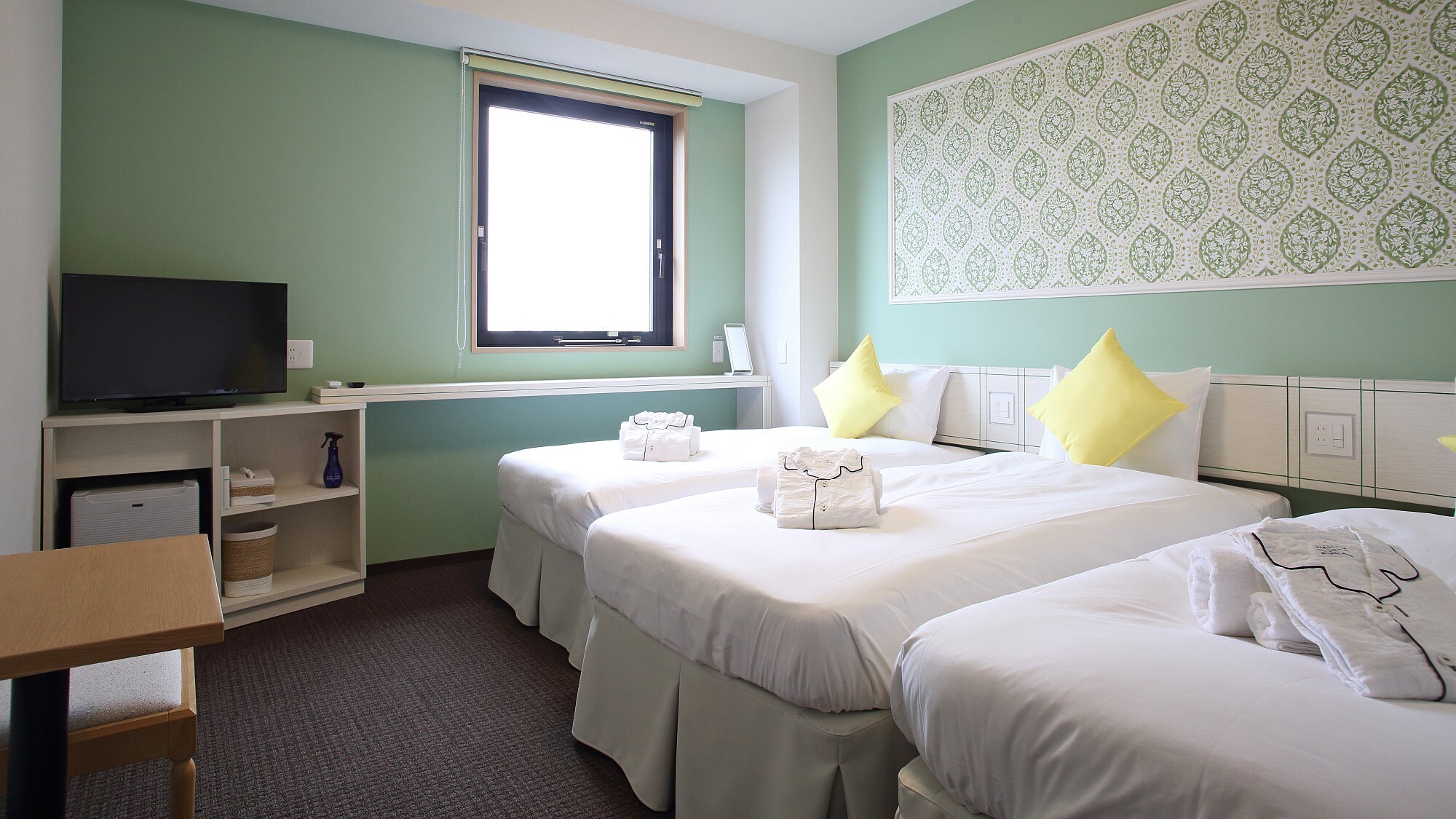 基本房 3 人間(3 樓綠色)