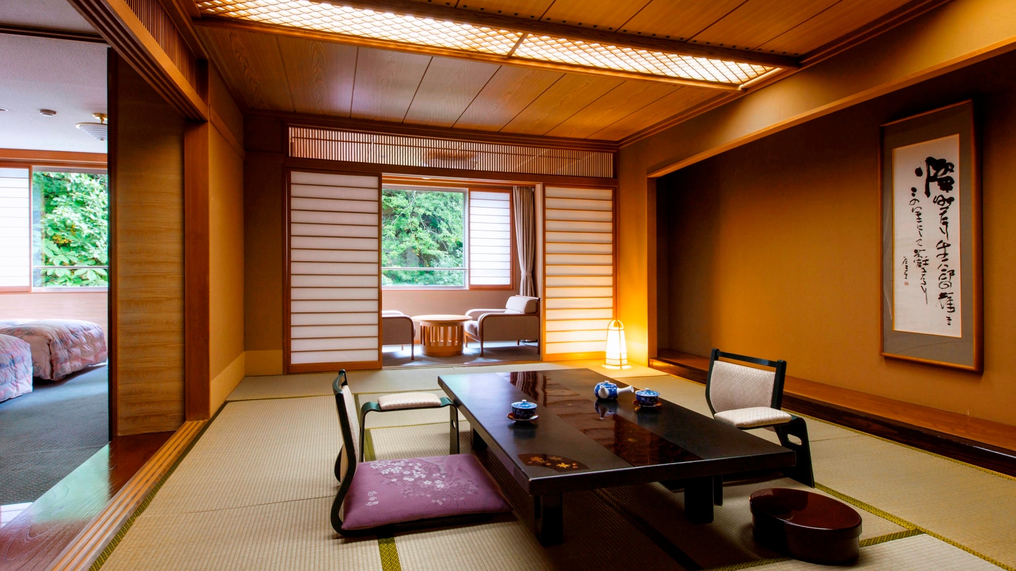 [Special room] Equipped with a twin bedroom and a Japanese-style room, this room will bring you relaxation.