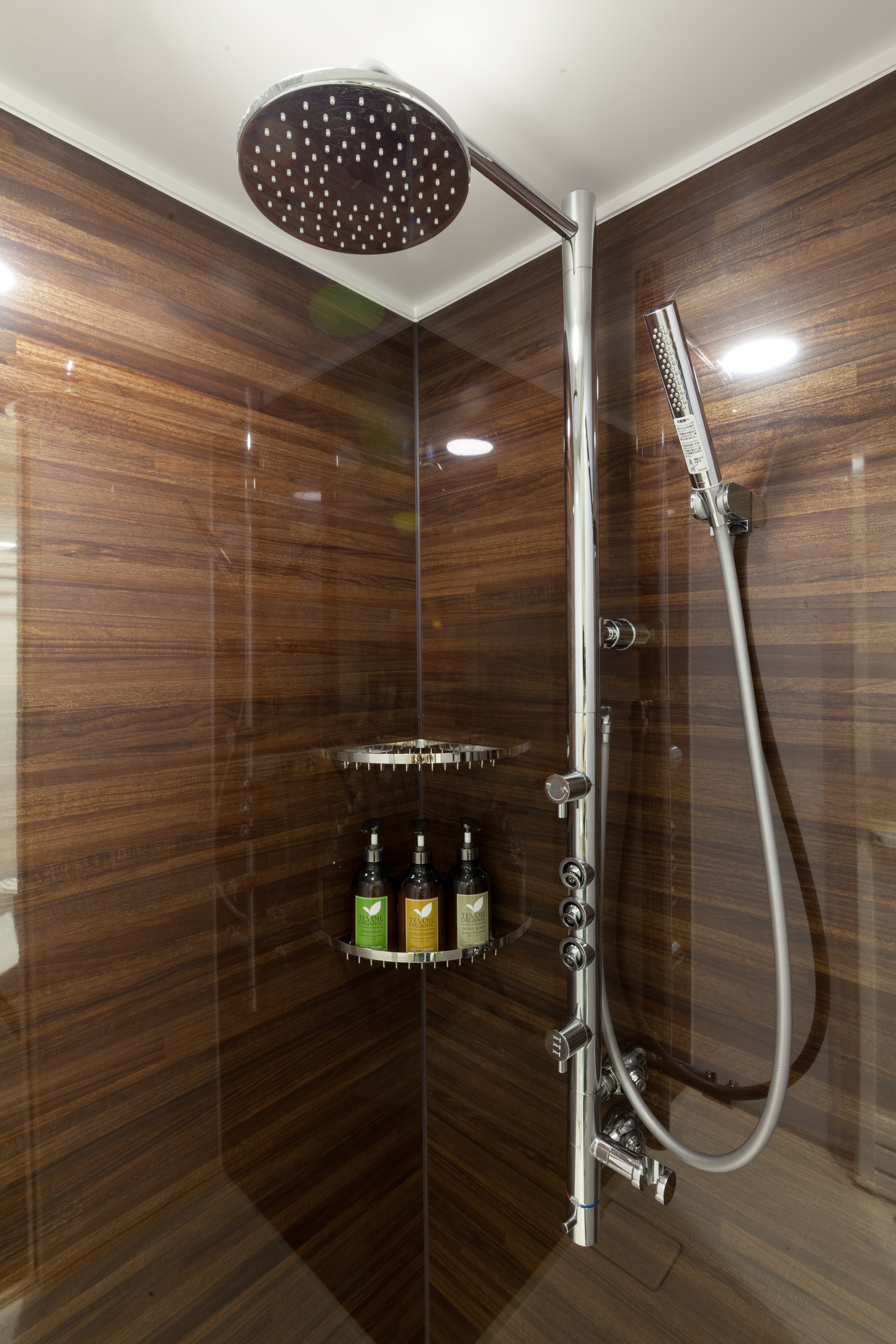 Premium double room rain shower