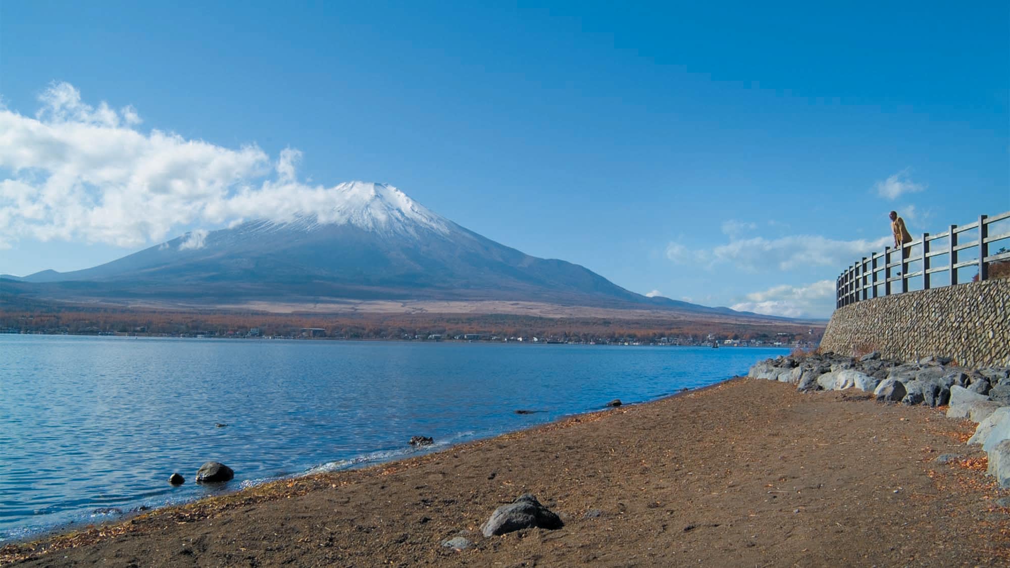Lake Yamanaka and Mount Fuji