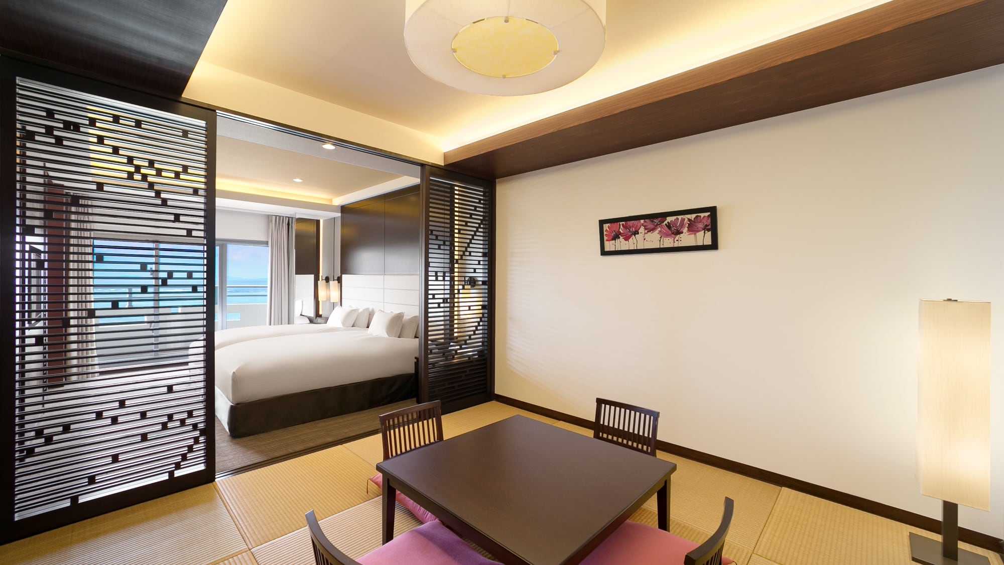Executive Junior Suite Japanese-Western Style Room with Top Floor Lounge Access
