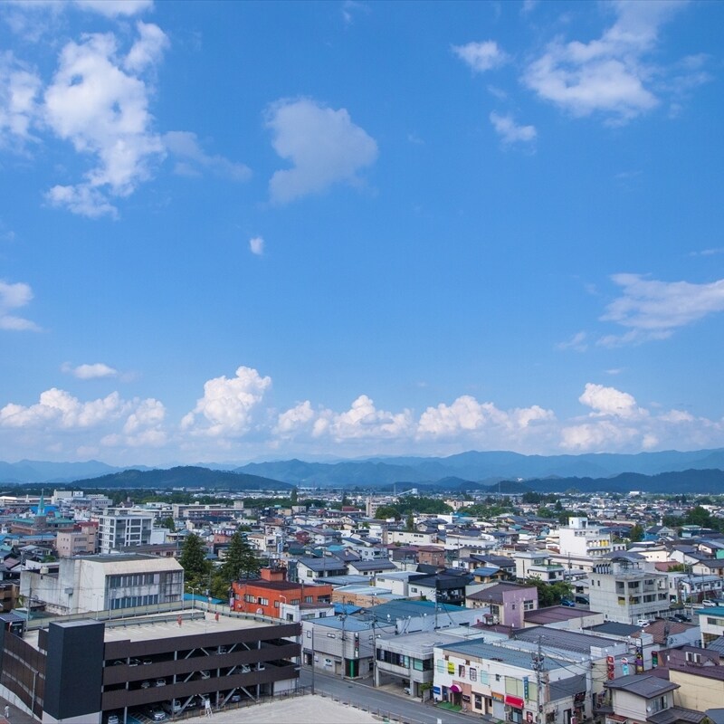 Scenery View of Yonezawa city